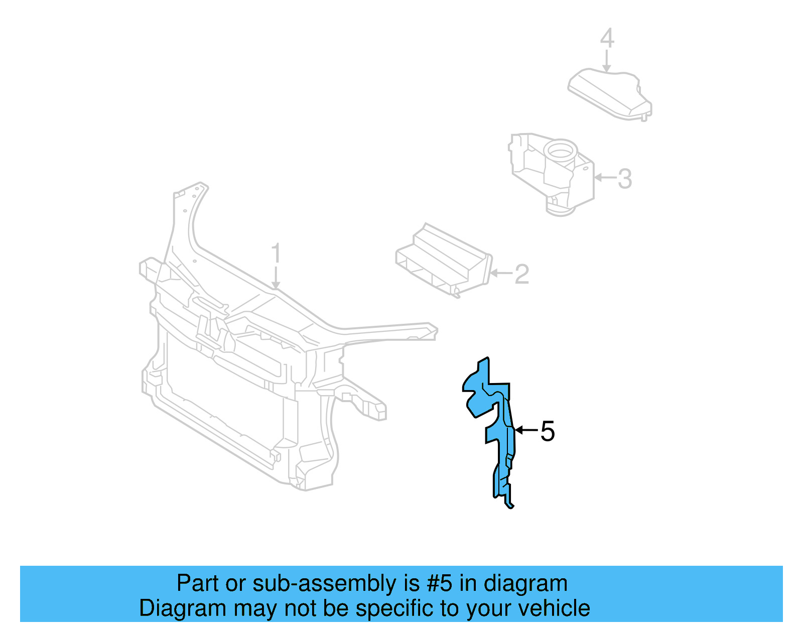 Air Baffle 1K0-121-283-F - View 22