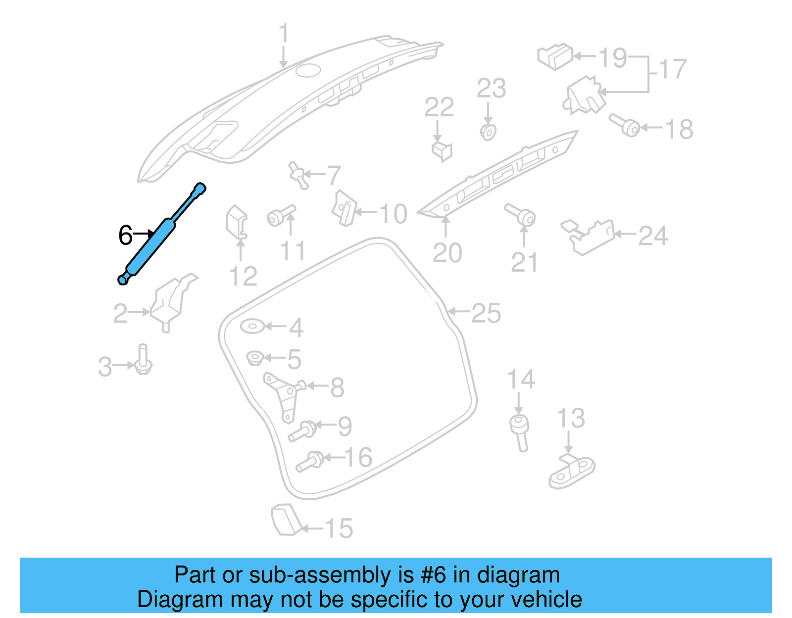 Support Cylinder 5N0-827-550-E - View 9