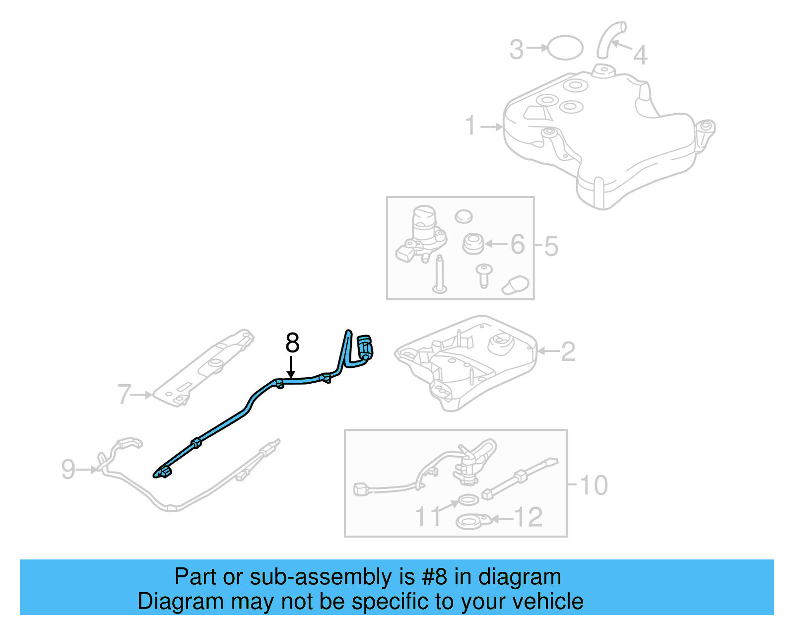 Feed Line 5C0-131-983-J - View 4