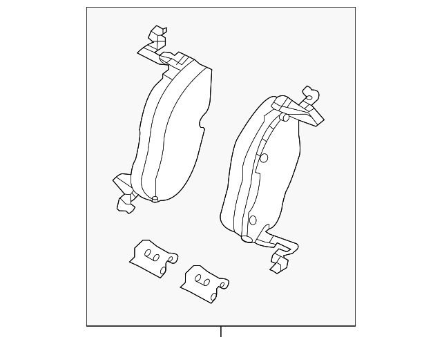 Brake Lining 1EA-698-151-B - View 2