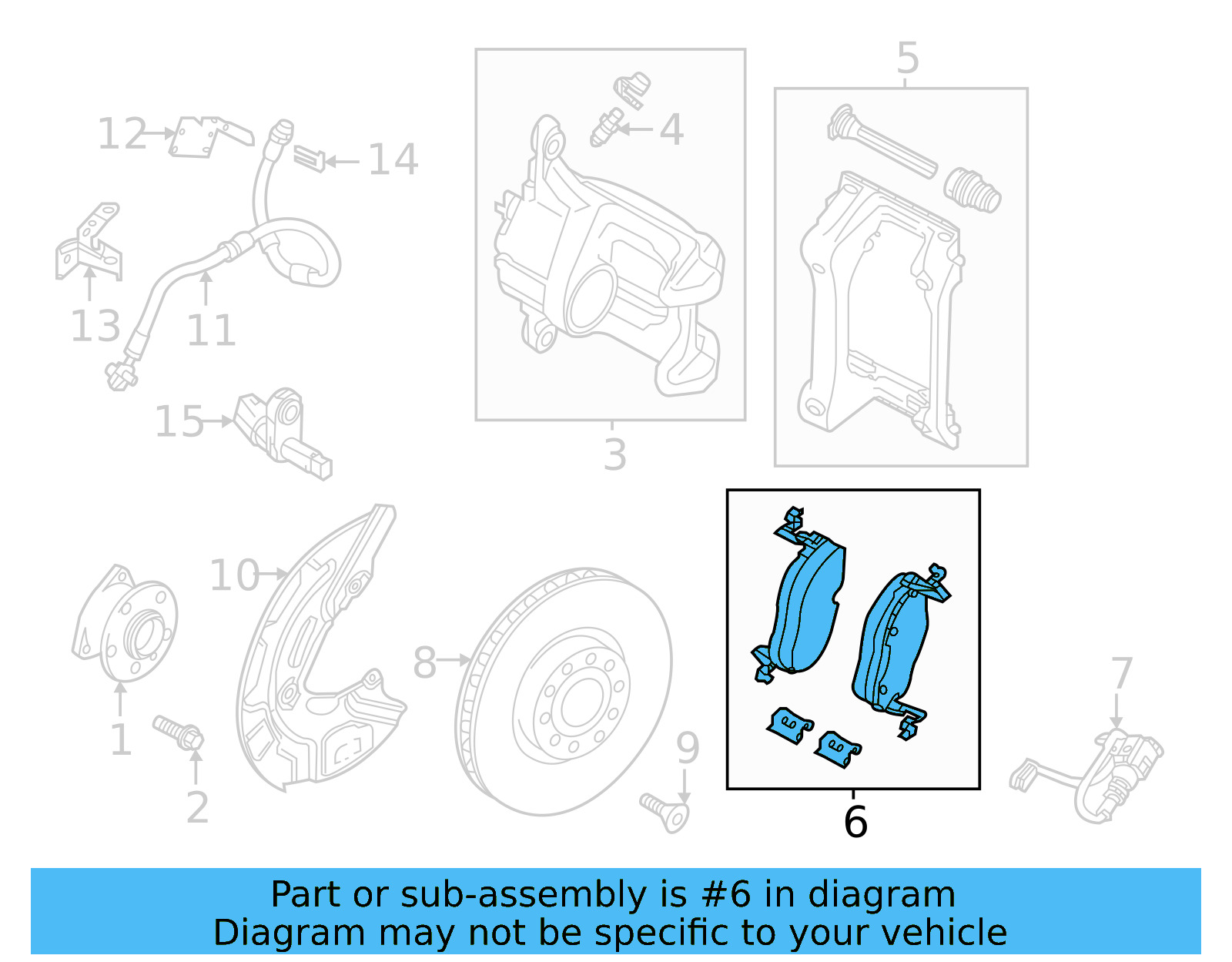 Brake Lining 1EA-698-151-B - View 5