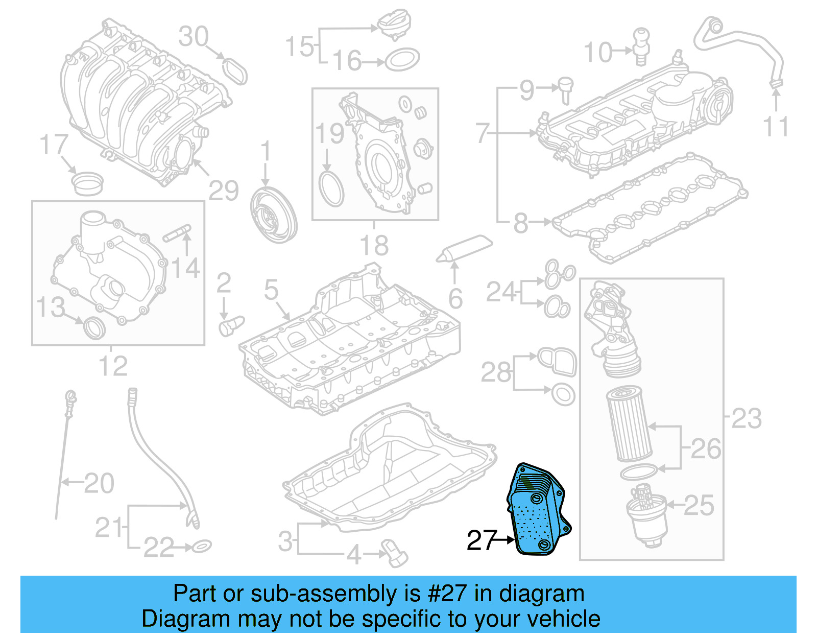 Oil Cooler 07K-117-021-C - View 21