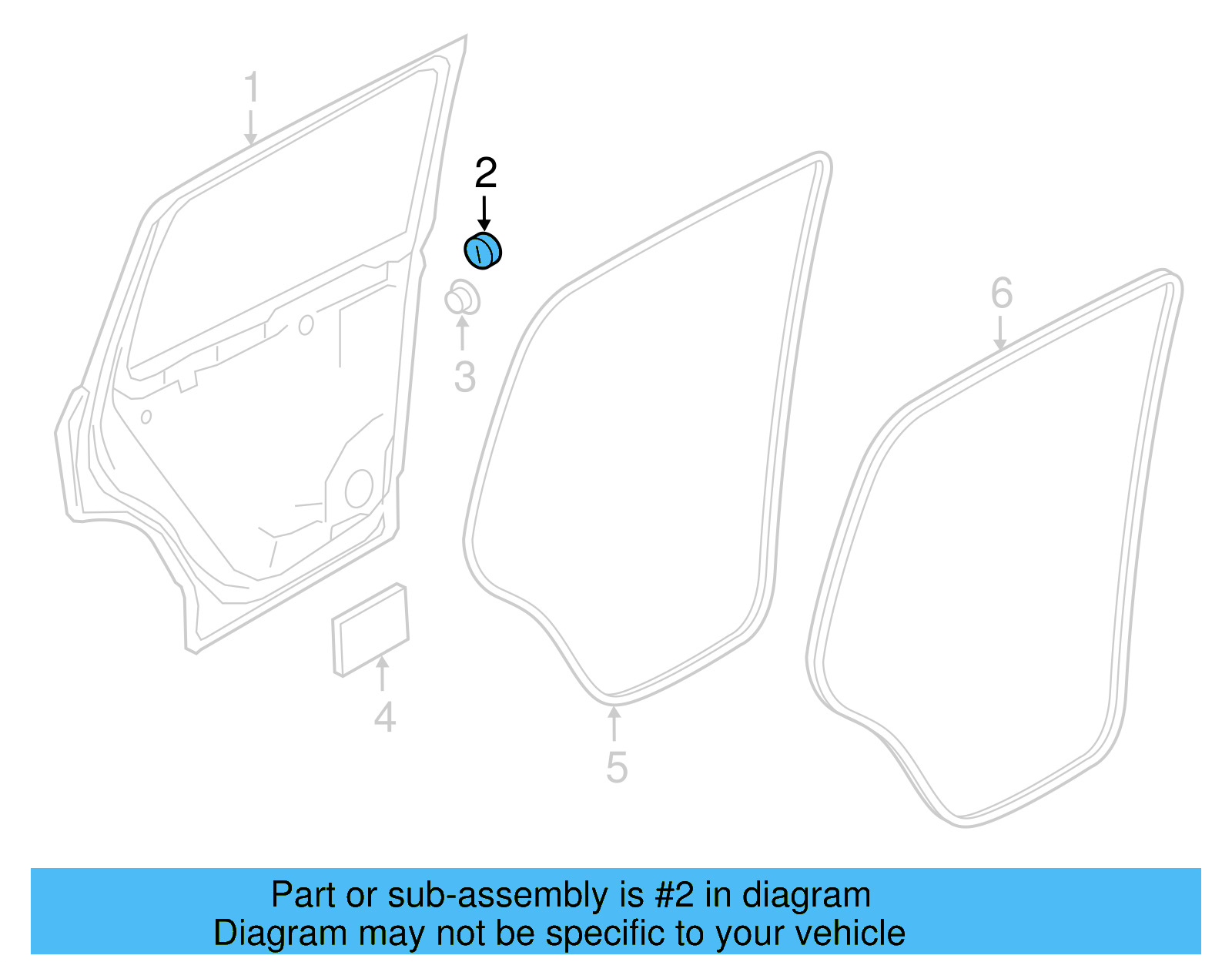 Door Shell Plug 5TA-837-491 - View 13