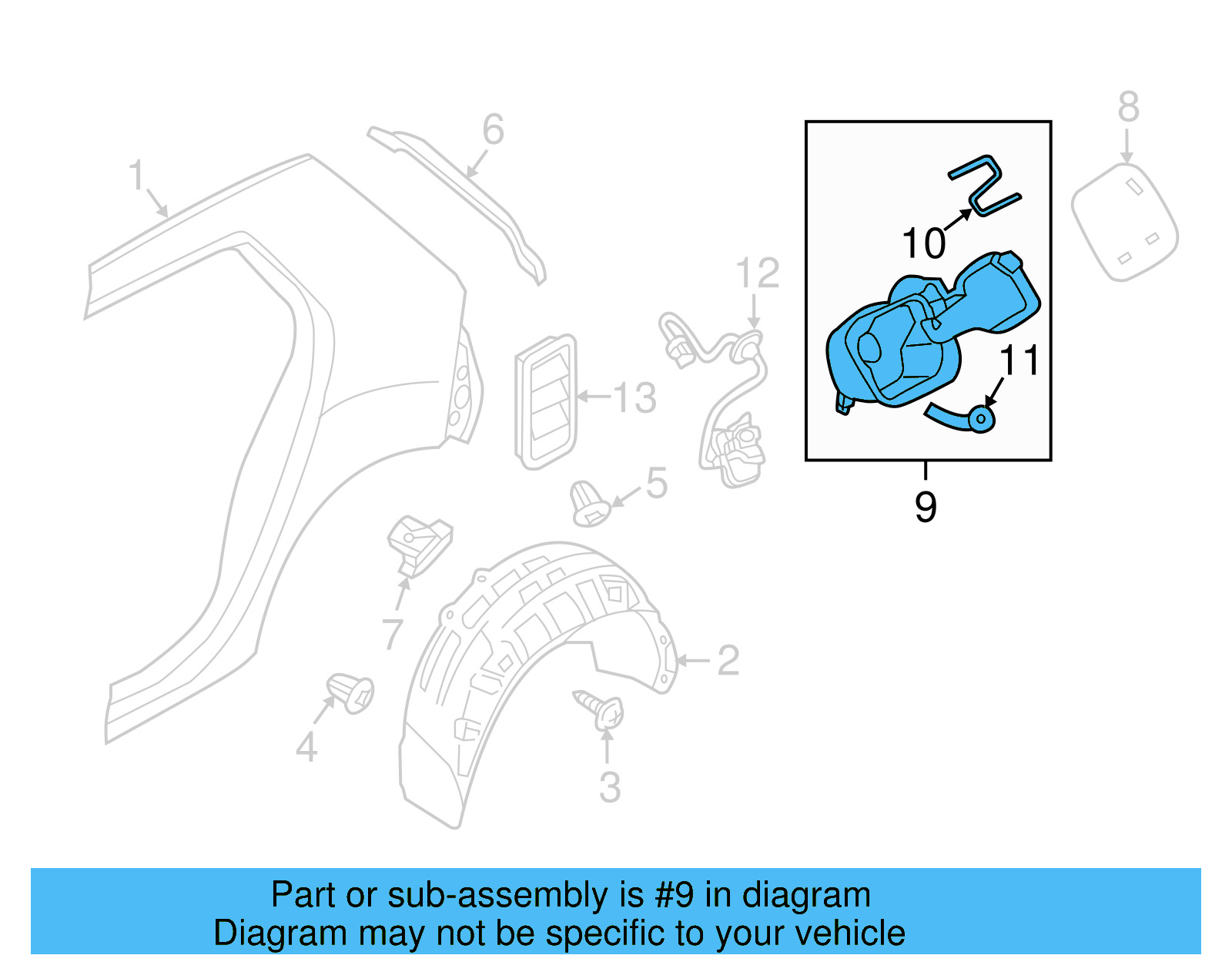 Housing 5GE-809-857-B - View 5