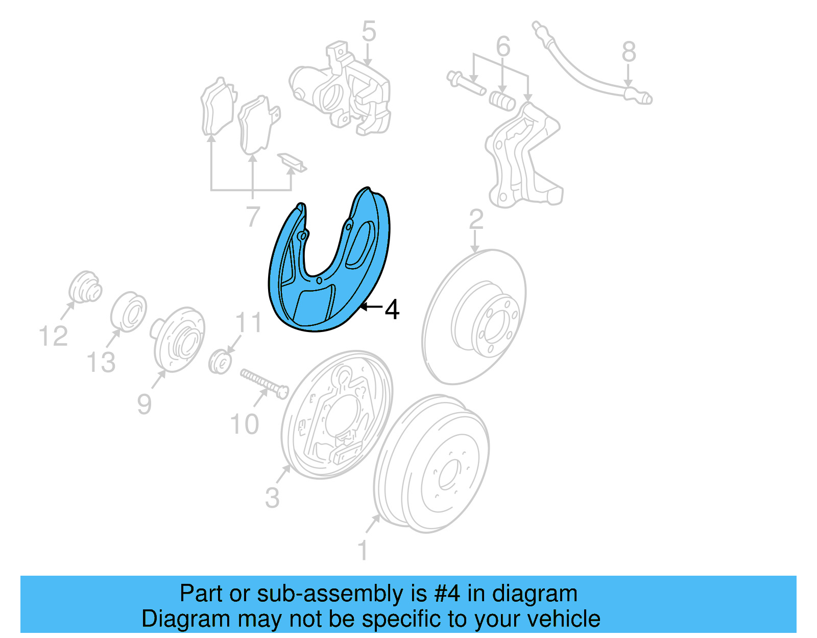 Splash Shield 7D0-615-611-B - View 5