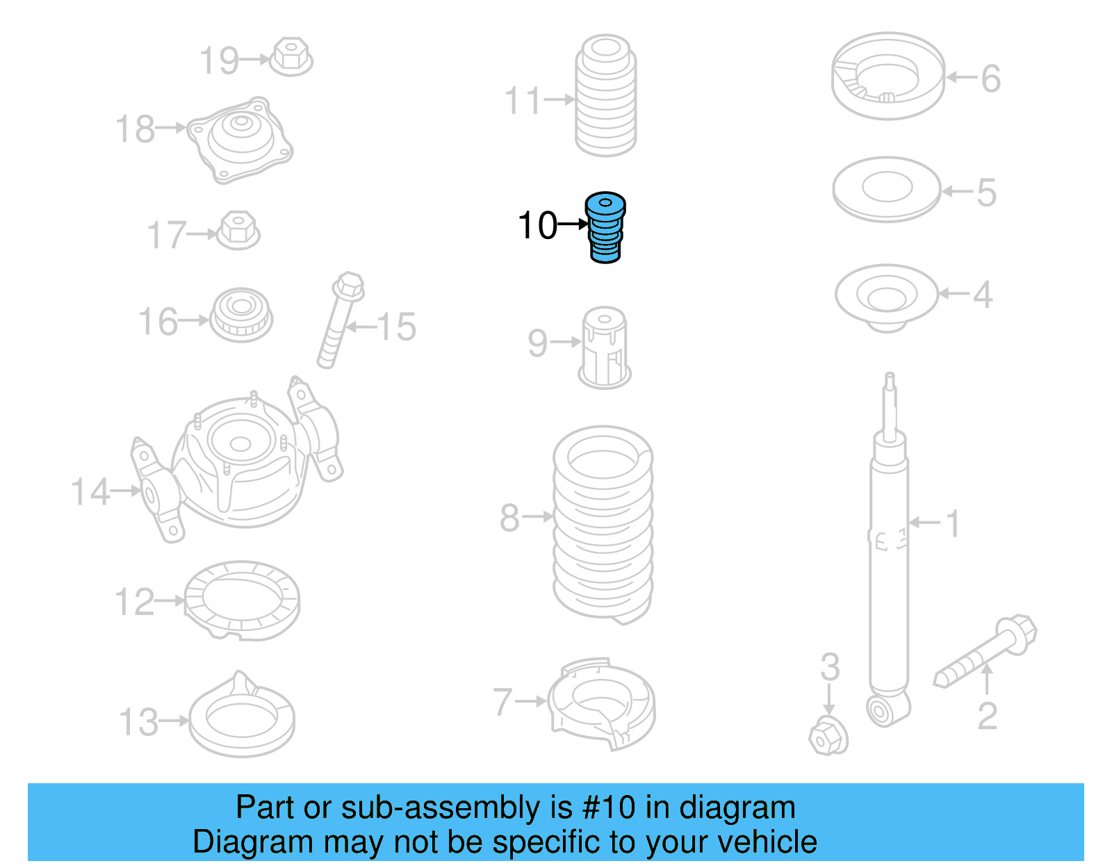 Stopper 7P6-512-131-B - View 2