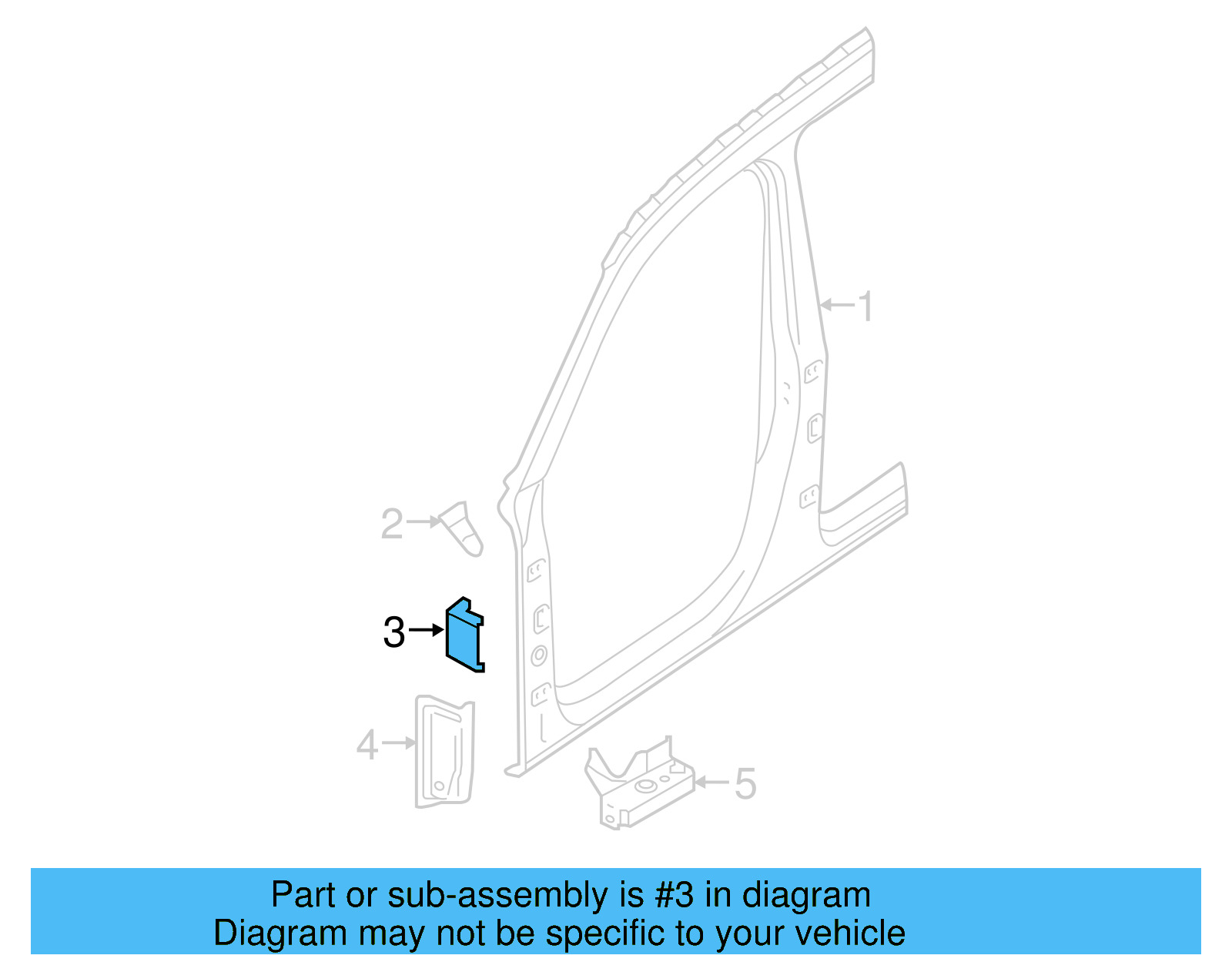 Center Bracket 3CN-810-423 - View 6