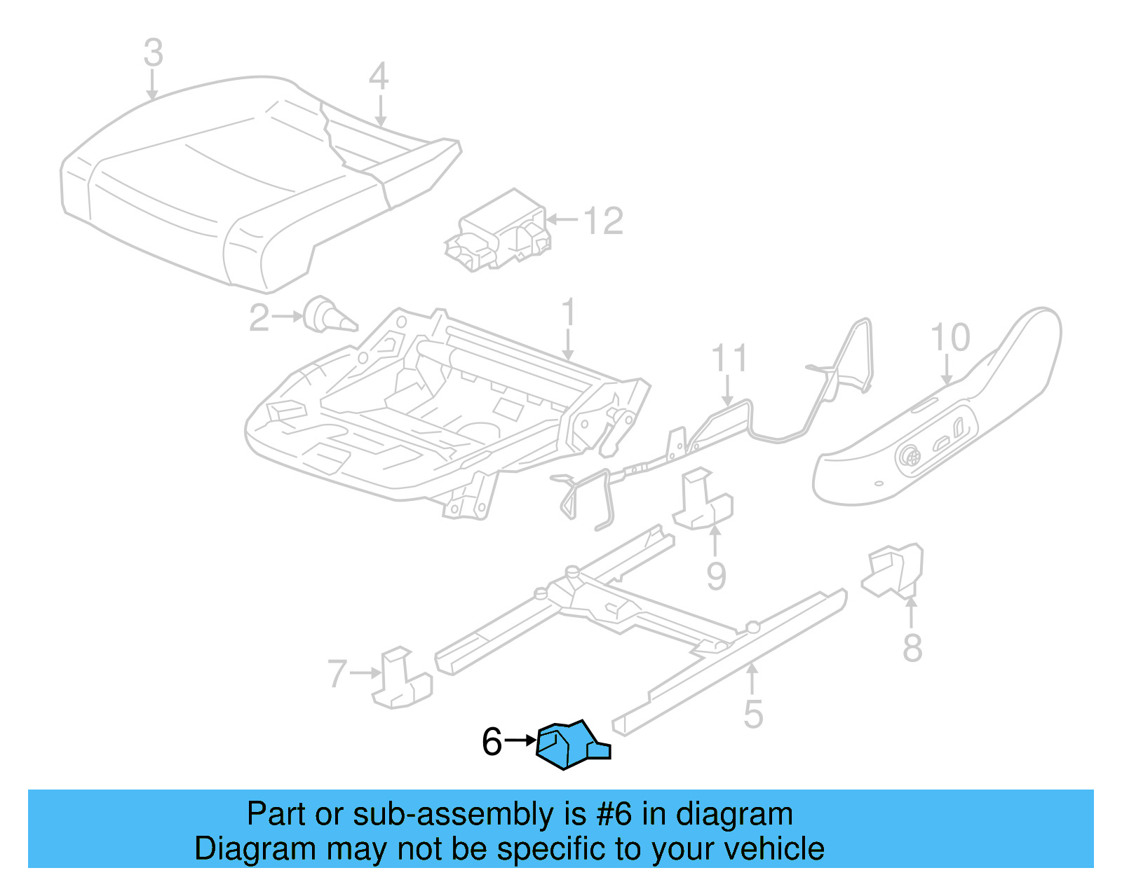 Track End Cover 8E0-881-348-E-9B9 - View 42