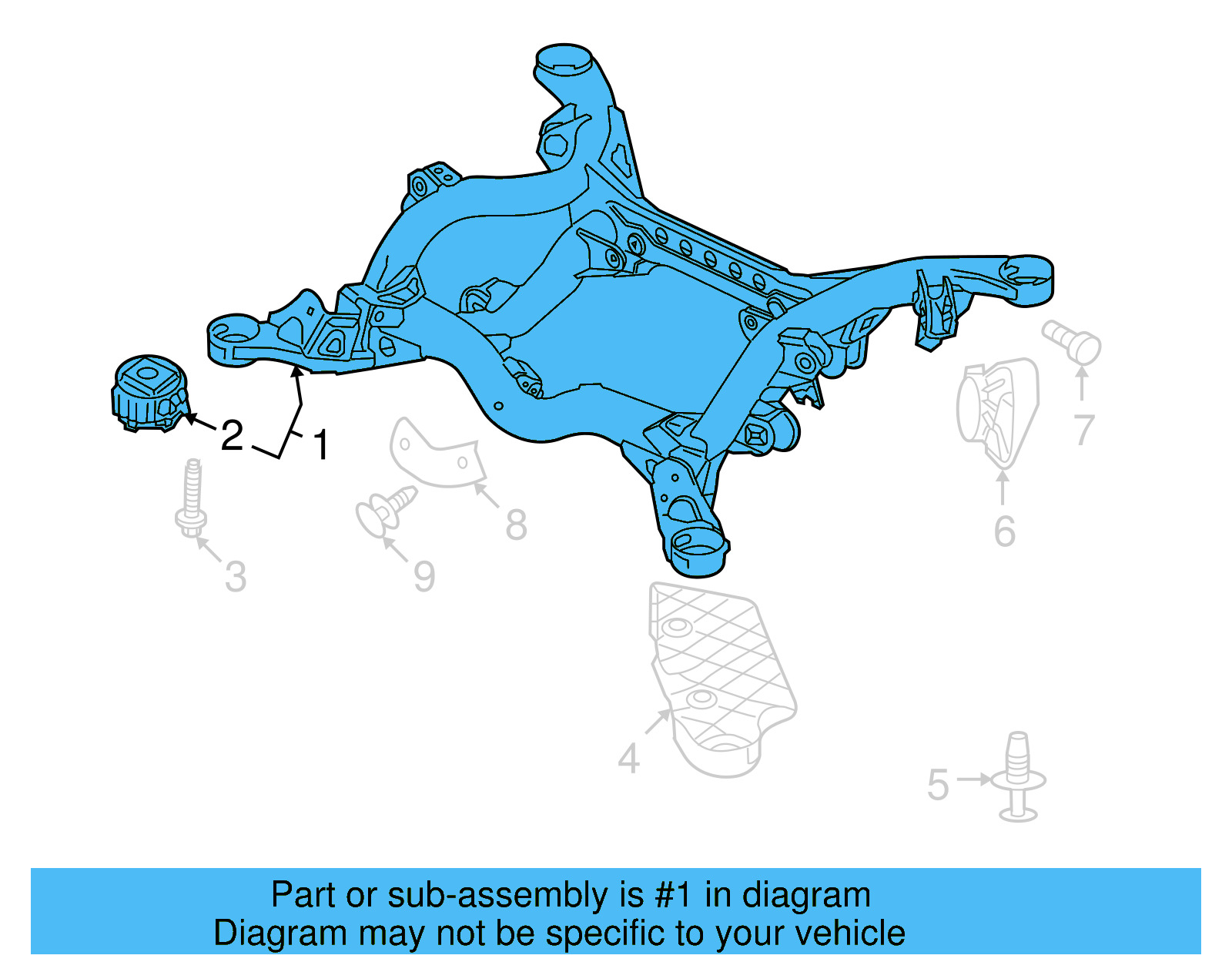 Engine Carrier 7L0-199-207-A - View 11
