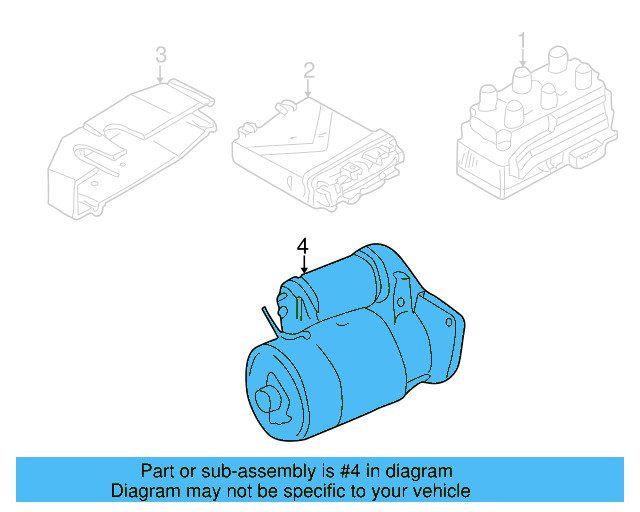 Starter Motor 020-911-024-AX