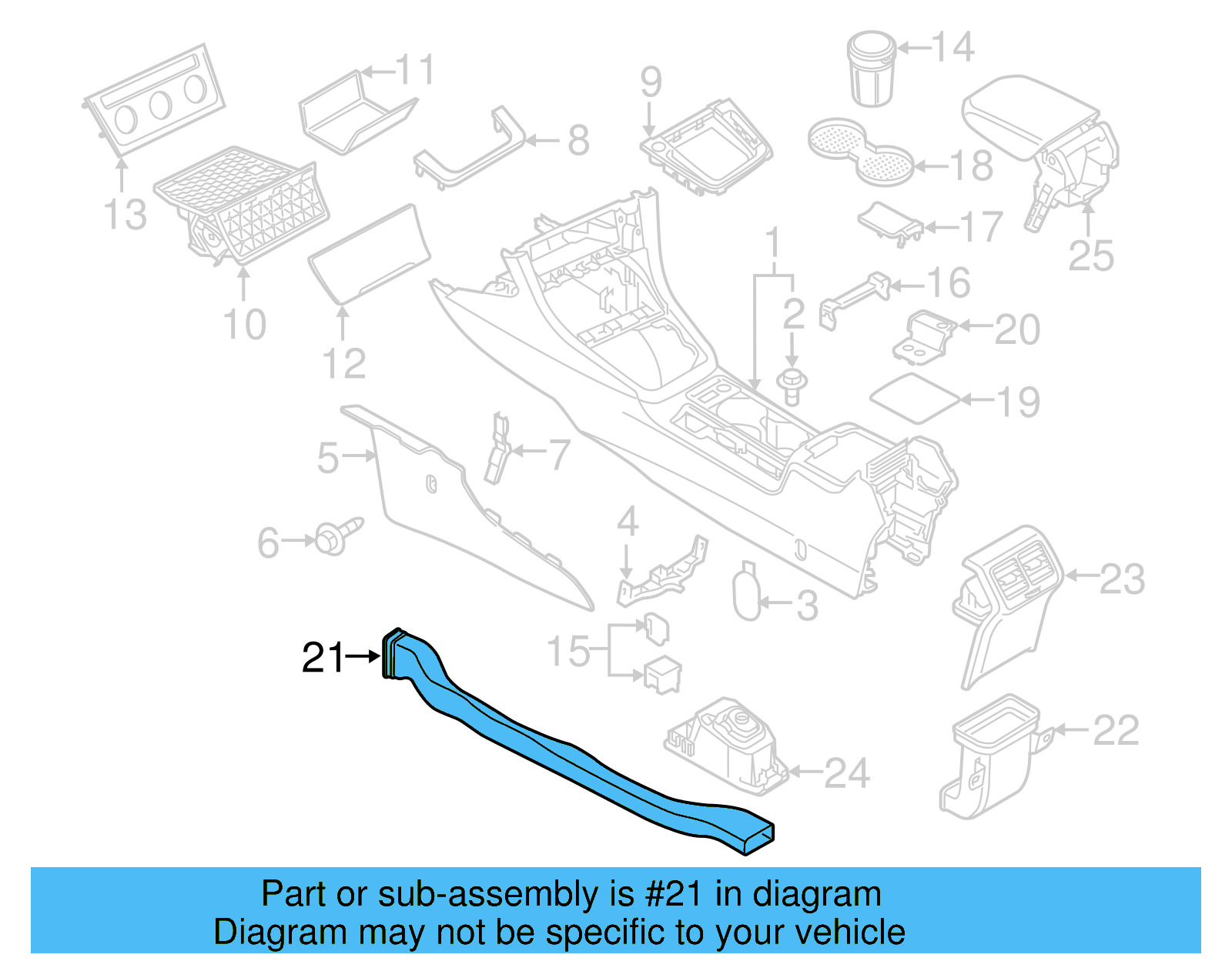 Center Duct 5GM-864-253 - View 11