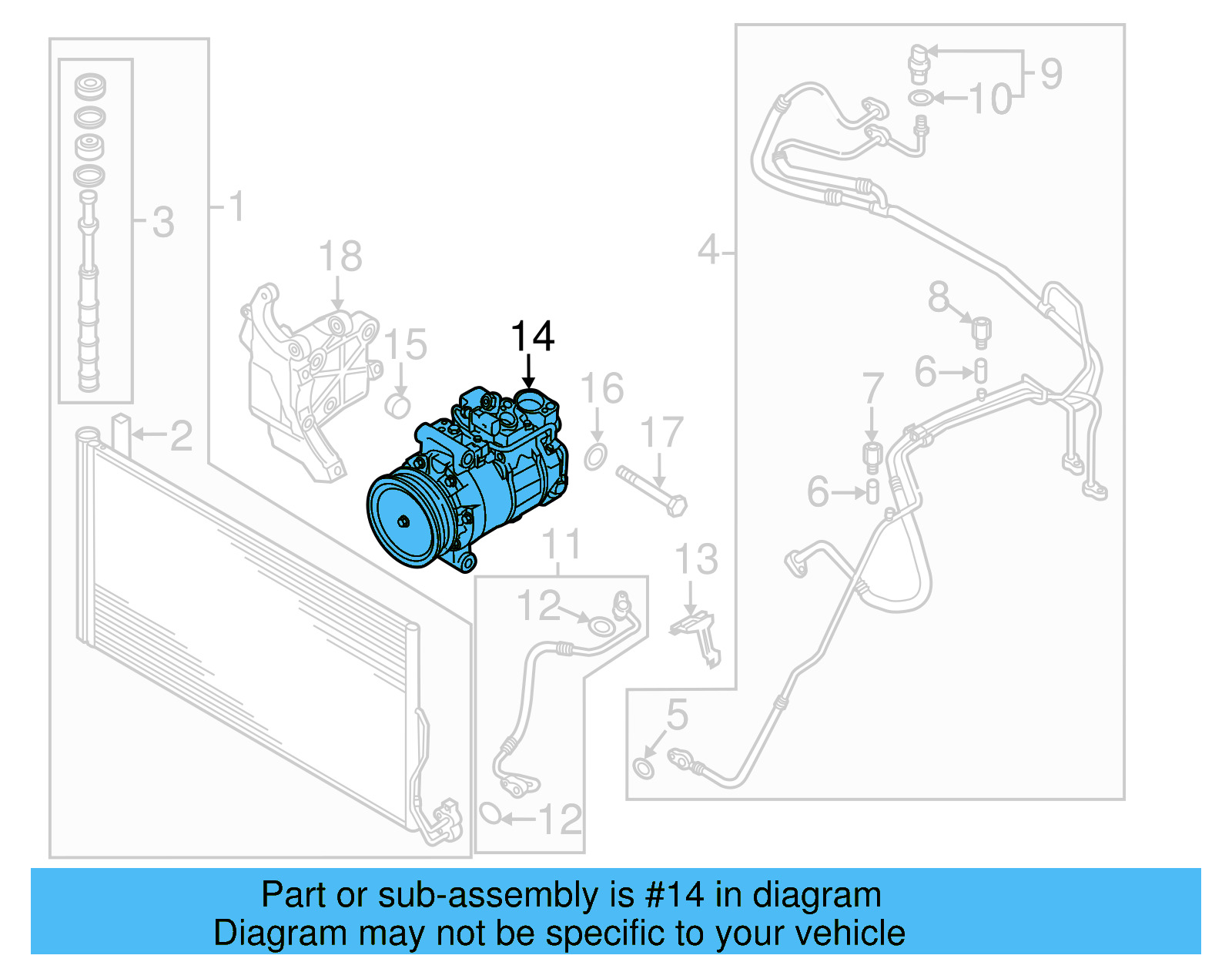 Compressor Assembly 7P0-820-803-N - View 14