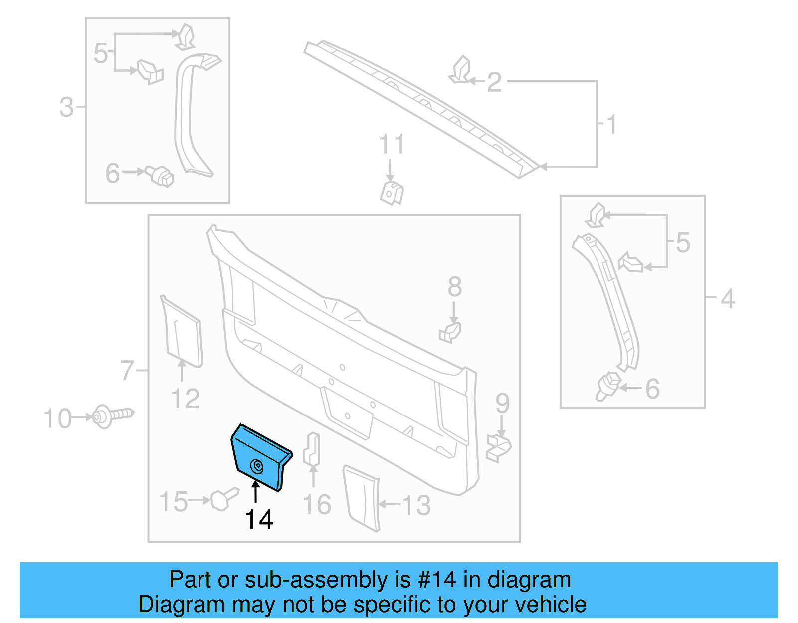 Mount Panel 5G9-860-285-A-82V - View 3