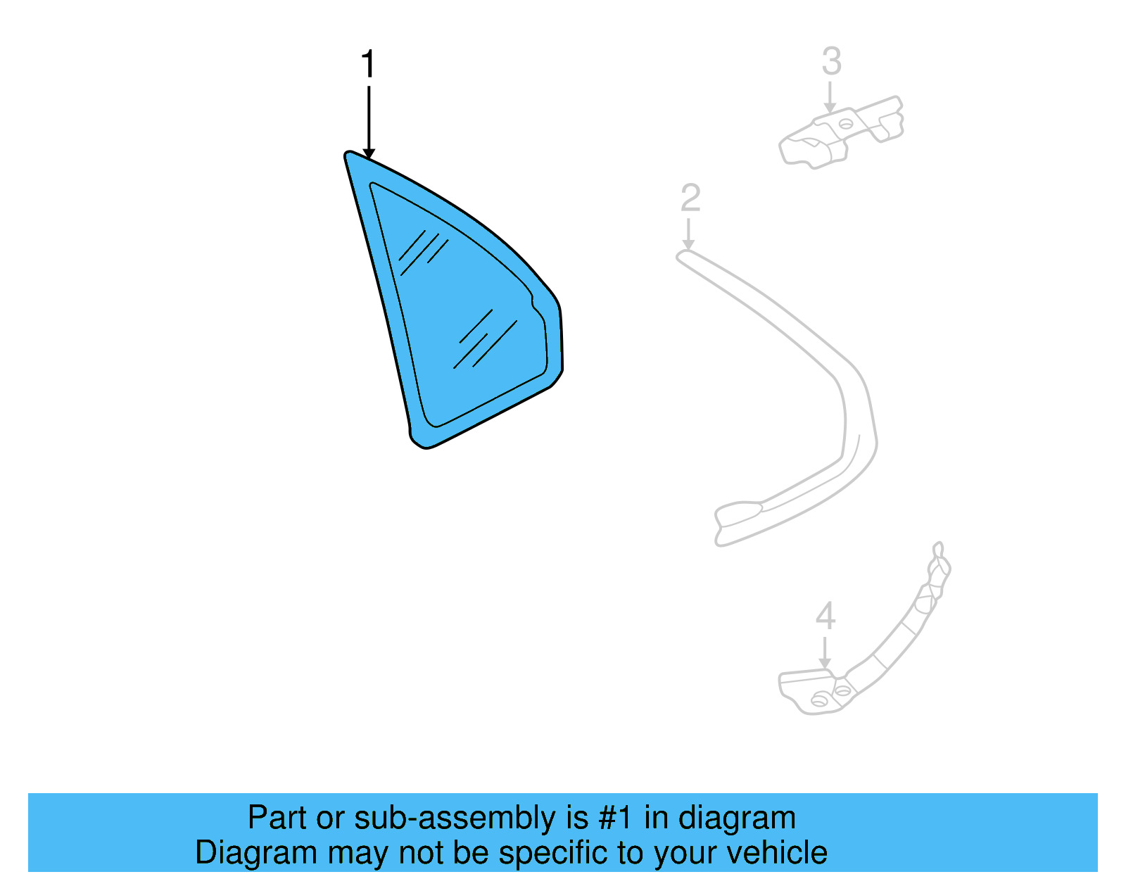 Quarter Glass 3B5-845-298-Q - View 6