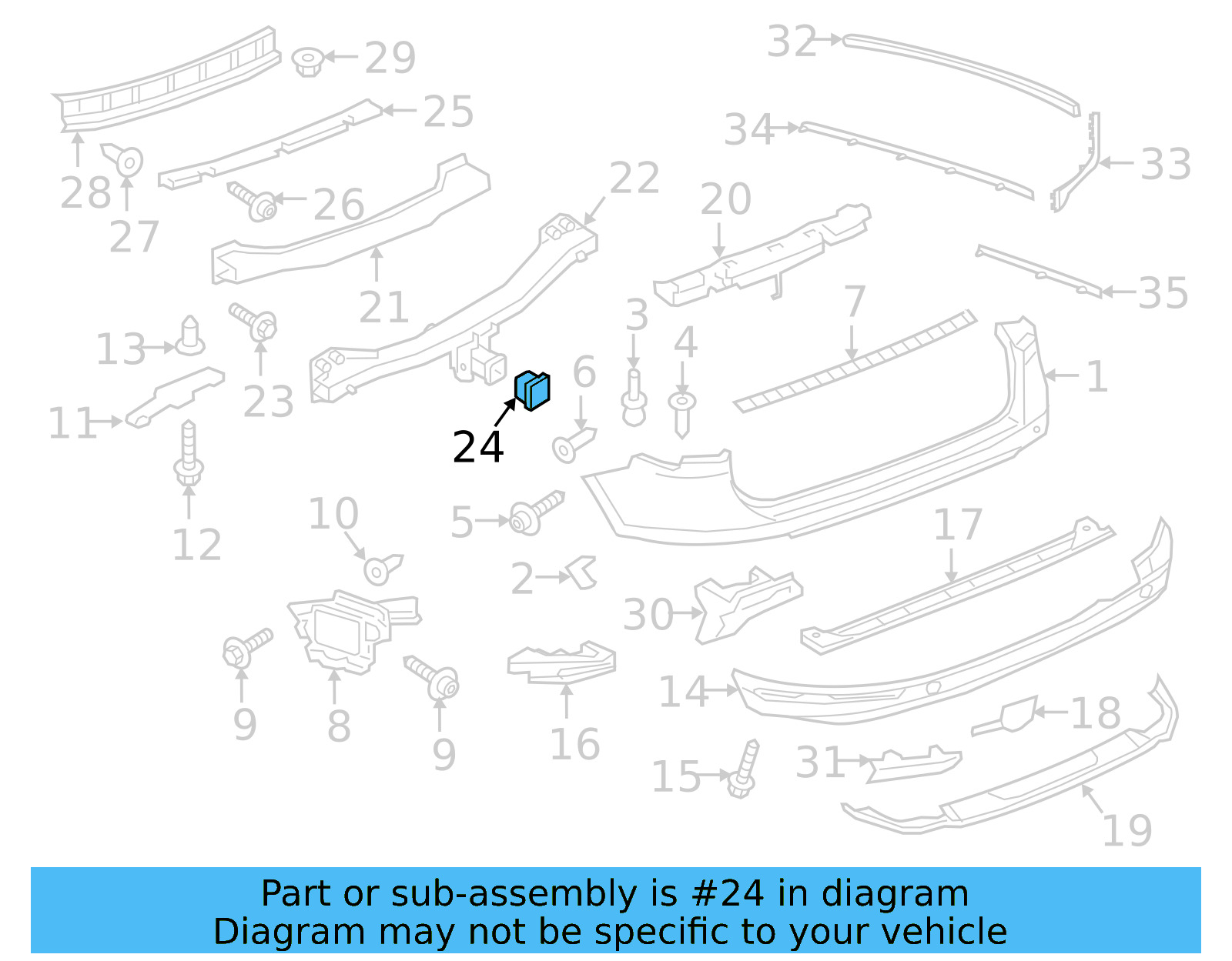Impact Bar Plug 7L0-803-593 - View 22