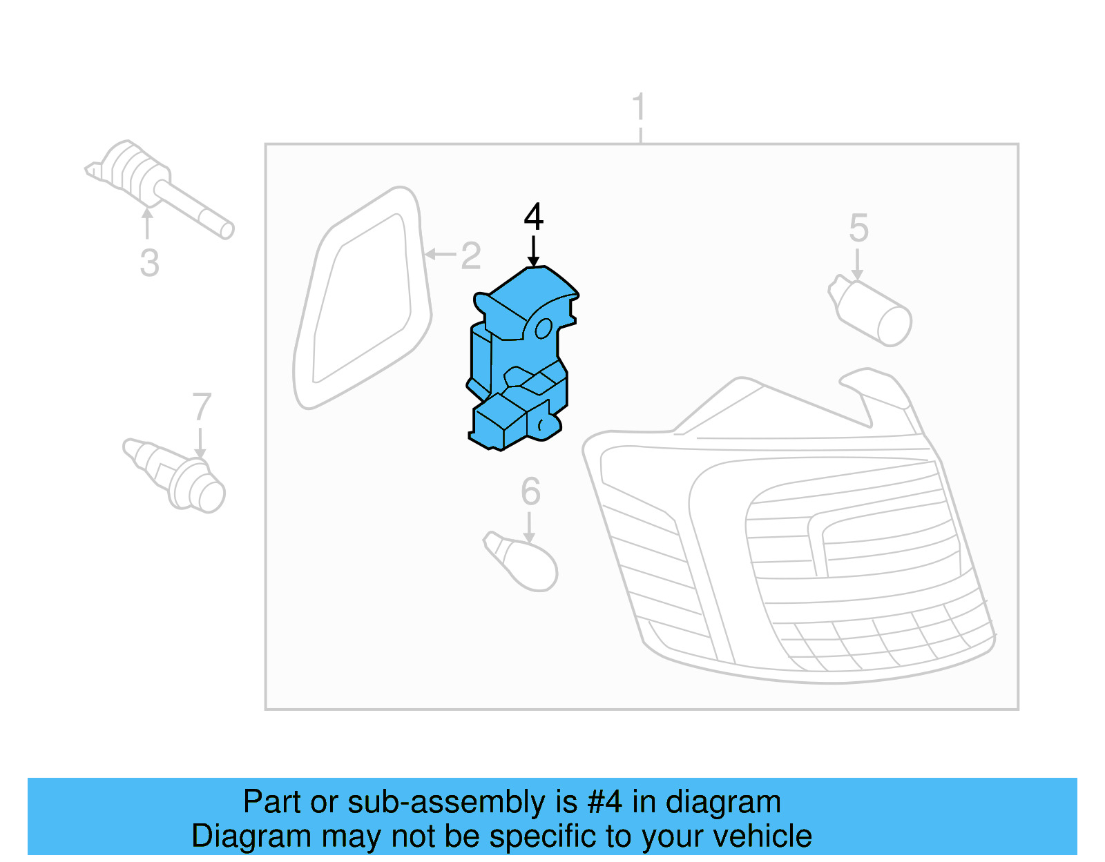 Socket Plate 5C6-945-257-A - View 8