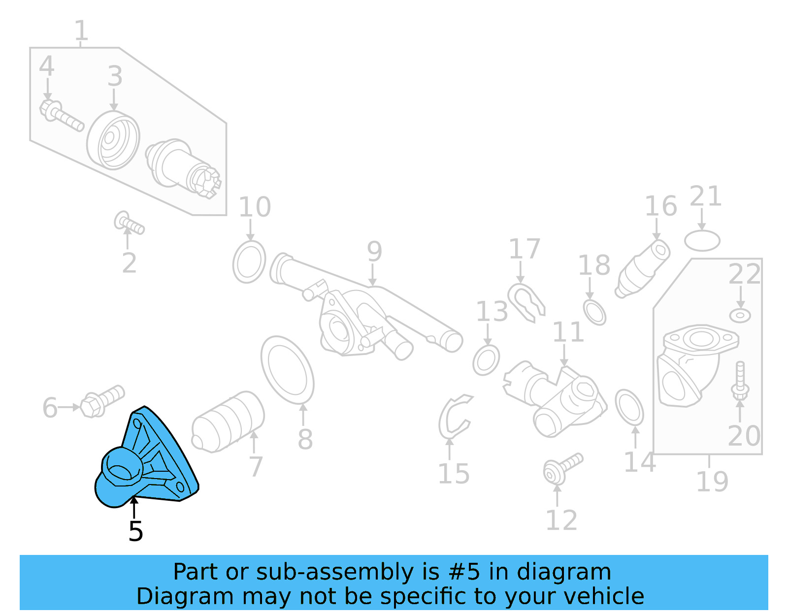 Thermostat Cover 03H-121-121-D - View 14