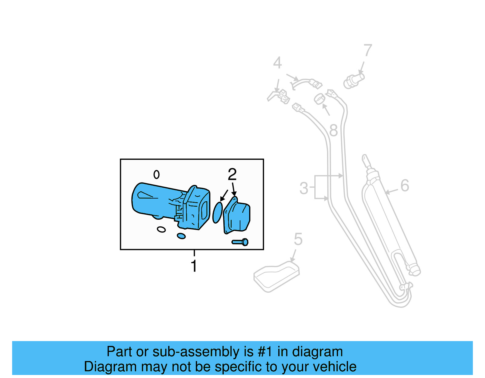 Convertible Top Hydraulic Pump 1Y0-871-791-B - View 5
