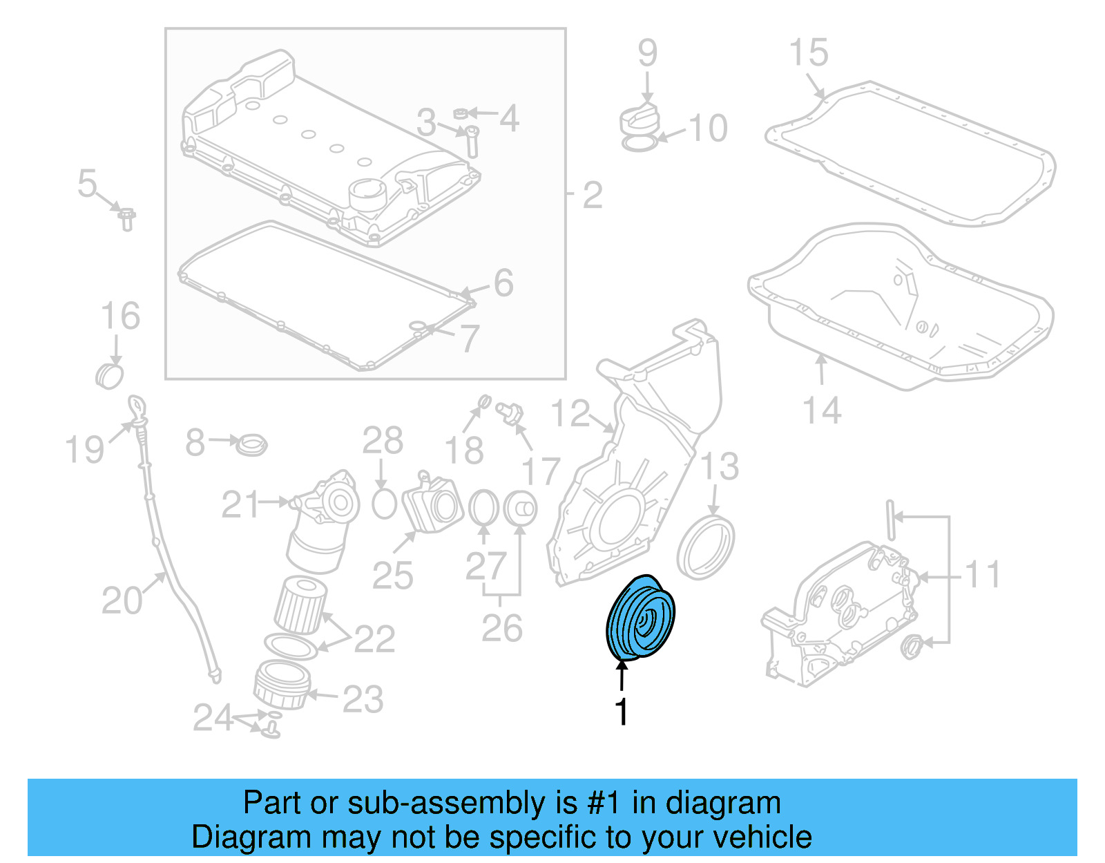 Engine Crankshaft Pulley 022-105-243-A - View 7