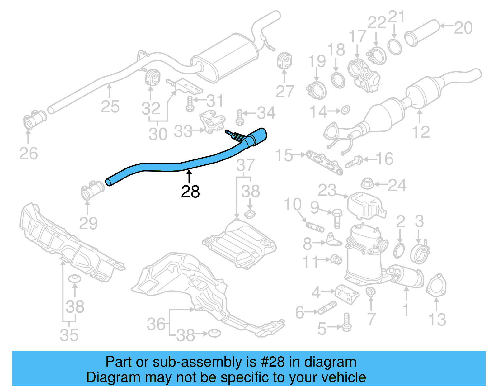 Tail Pipe 561-253-681-C - View 6