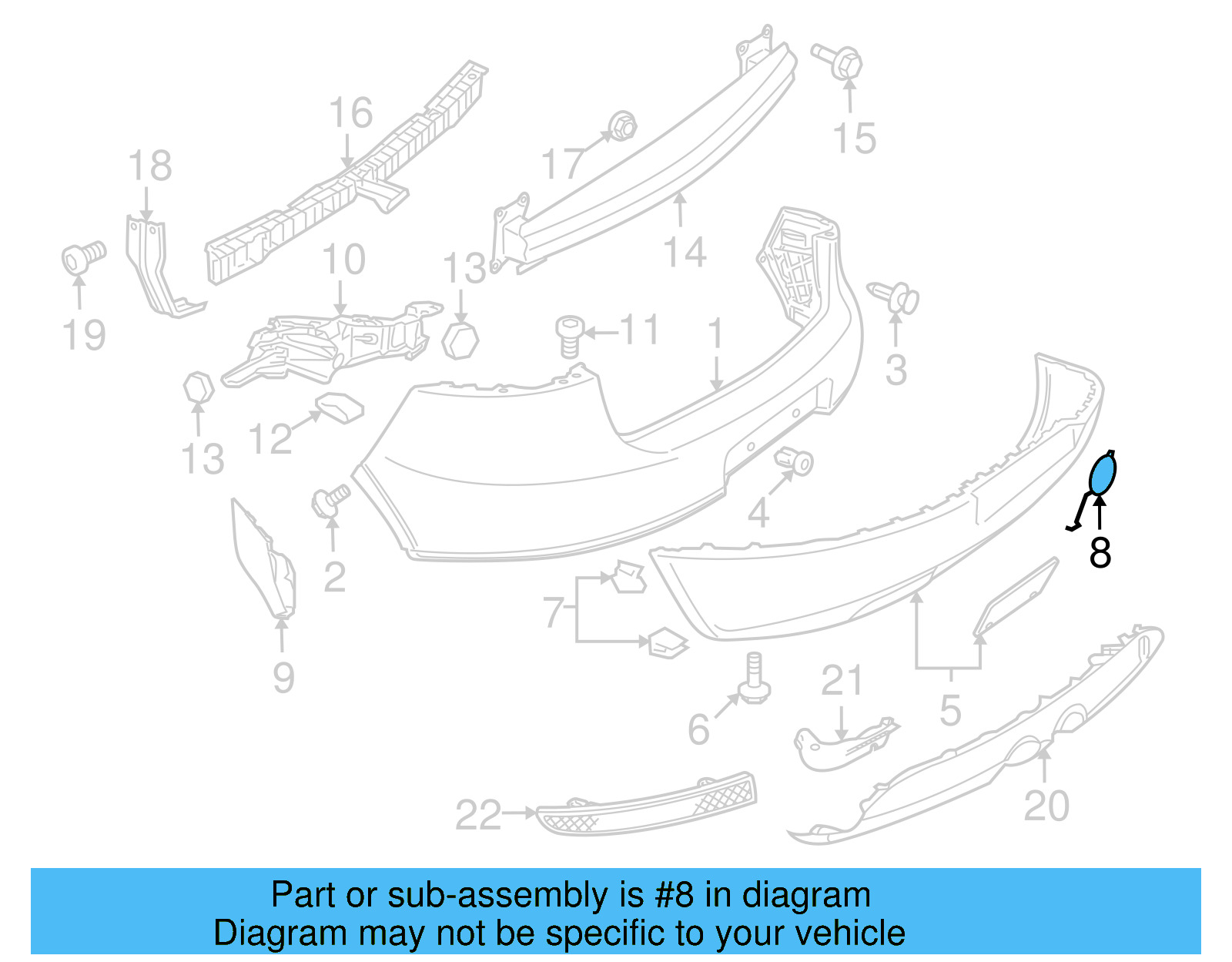 Tow Eye Cap 1K6-807-441-E-9B9 - View 4