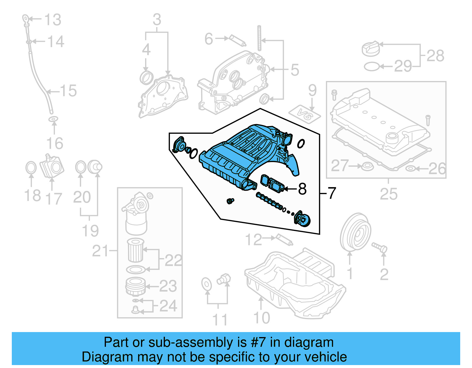 Intake Manifold 022-133-201-AJ - View 4