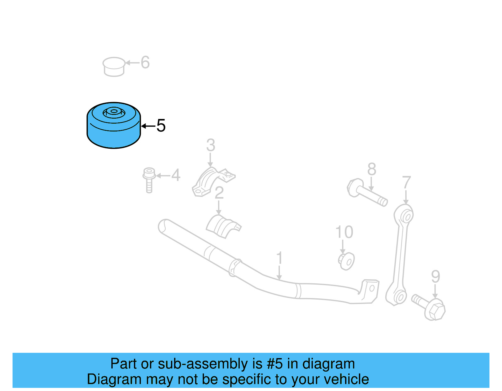 Balance Weight 7P6-499-321 - View 4