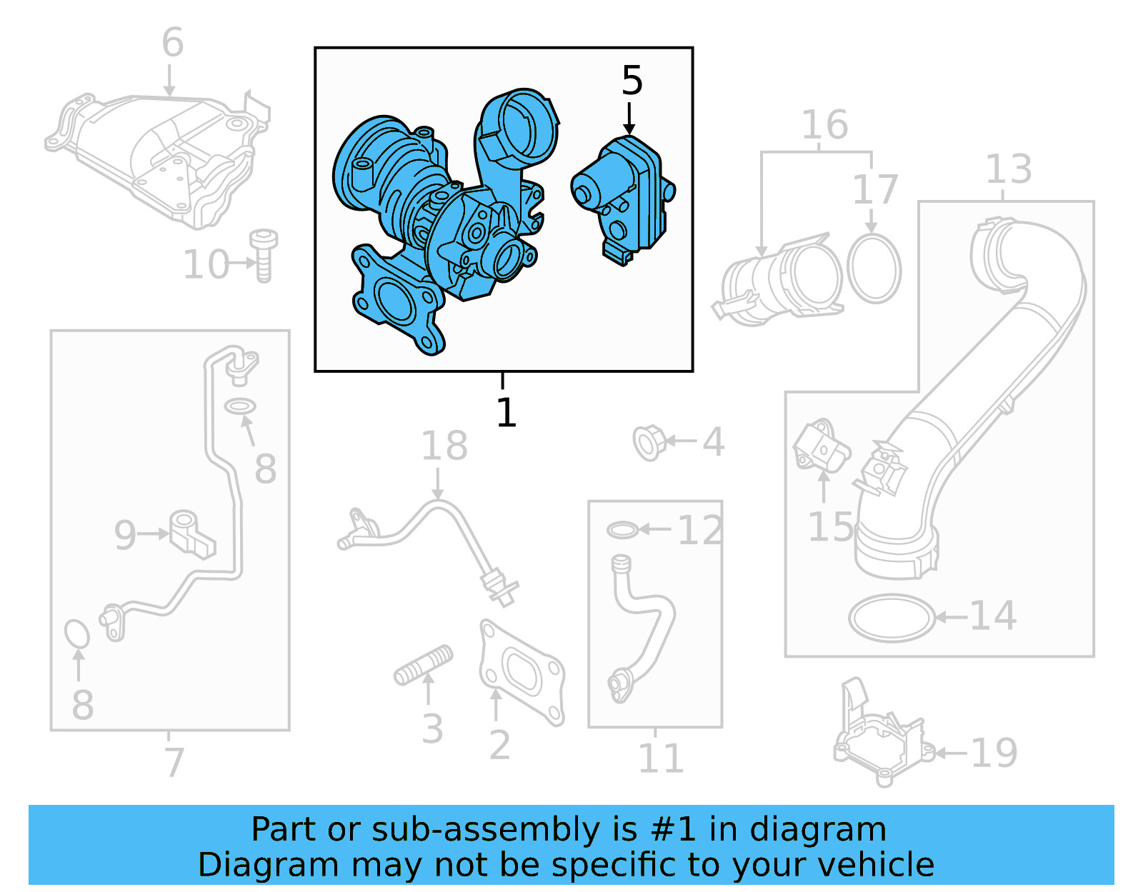 Turbocharger 04E-145-722-NX - View 8