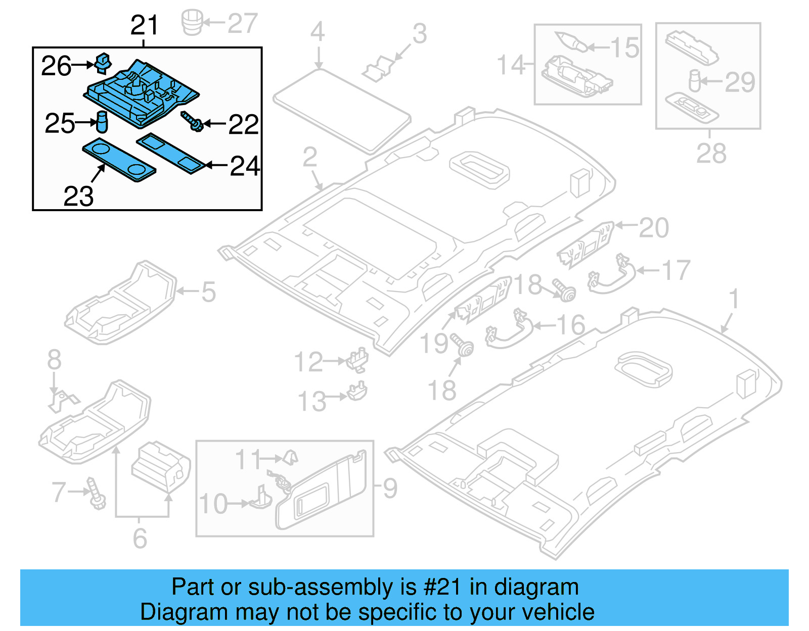 Front Lamp Assembly 1K0-947-105-P-95T - View 8