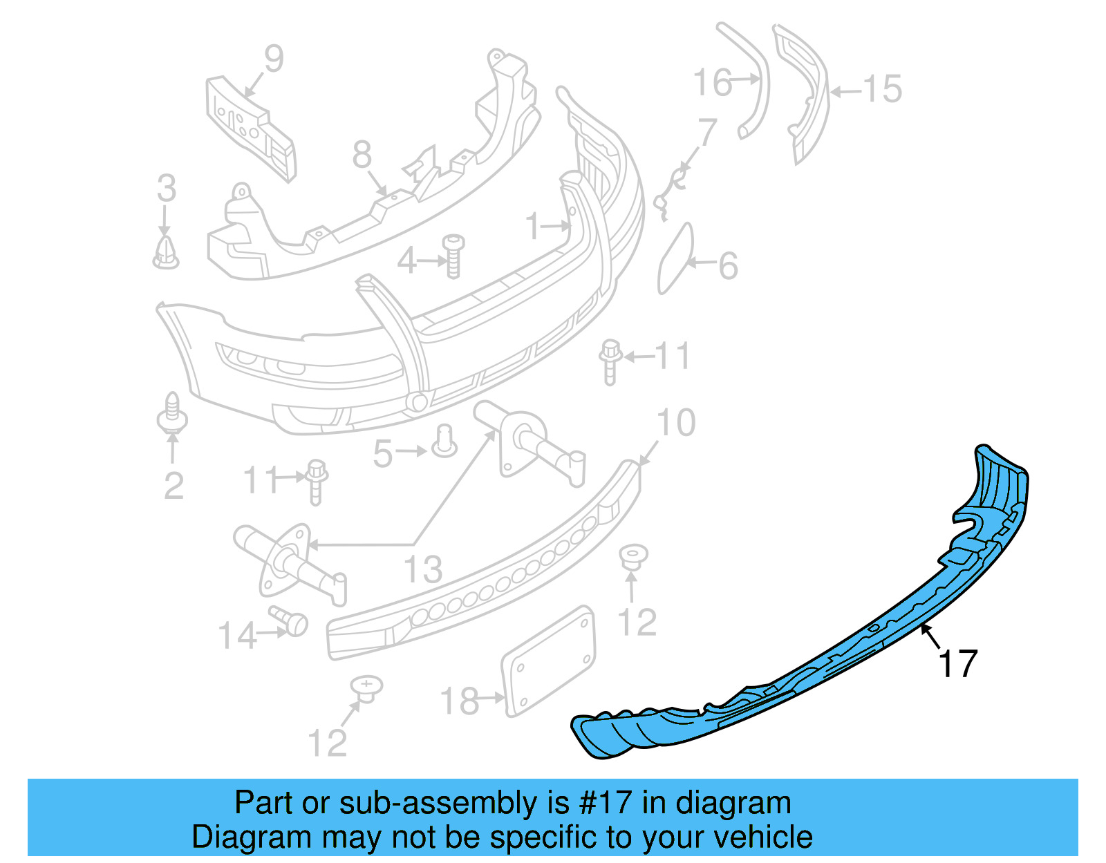 Spoiler 3B0-805-903-F-B41 - View 9