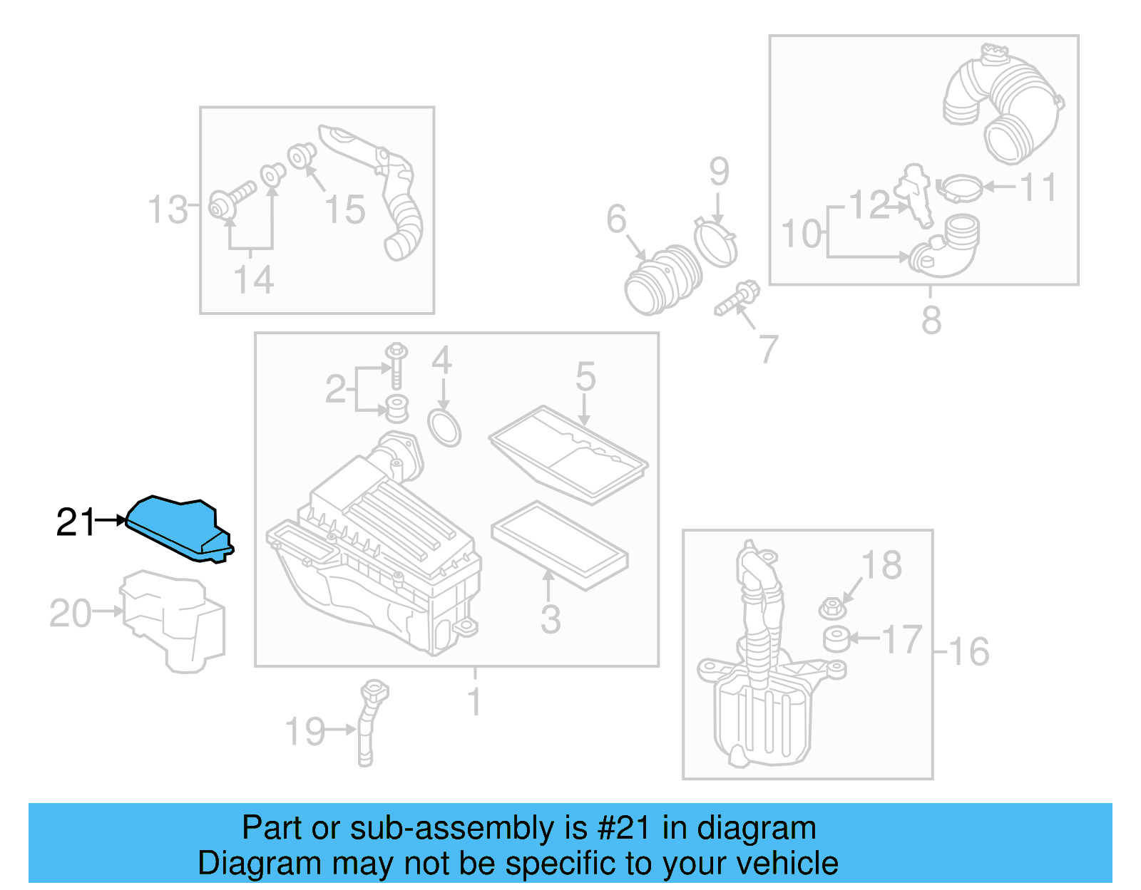Inlet Cover 5K7-805-965-9B9 - View 15