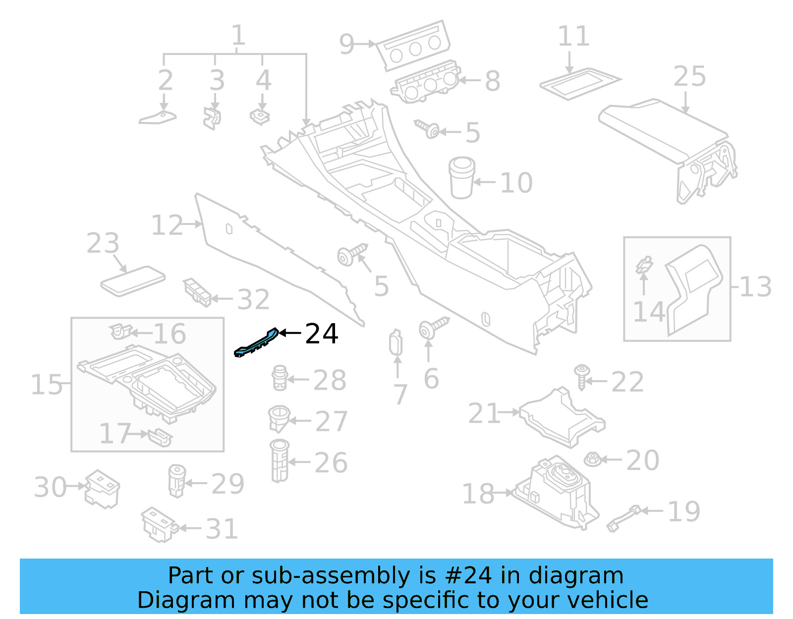 Inner Trim 17B-864-148-1QB - View 9