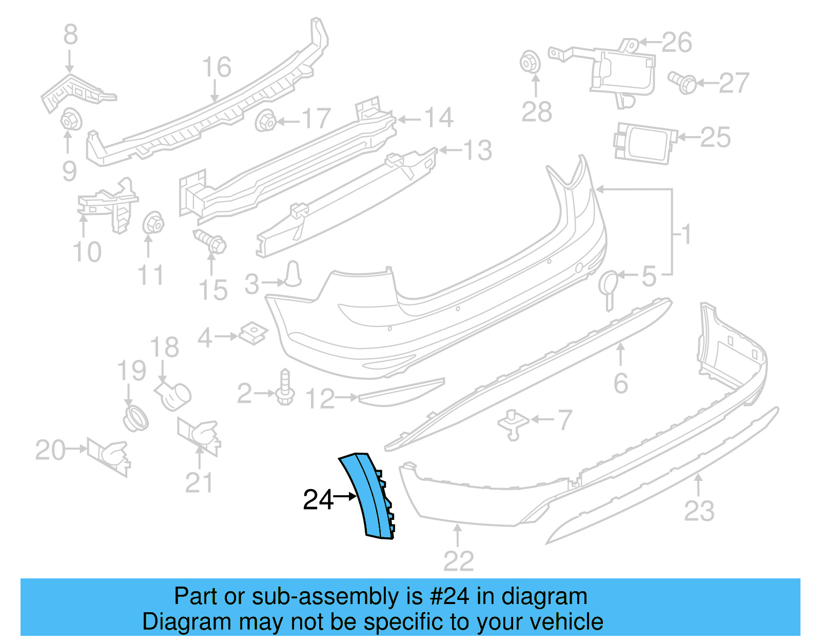 Wheel Cover 5GM-807-416-C-9B9 - View 3