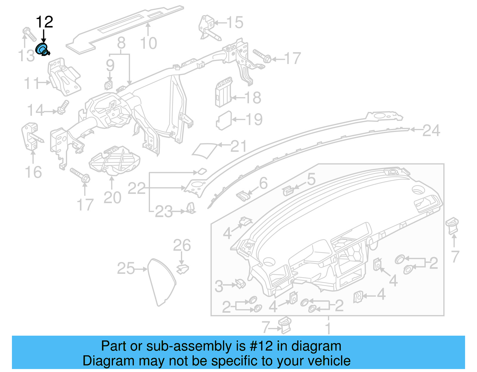 Support Bushing 6R0-857-049 - View 14
