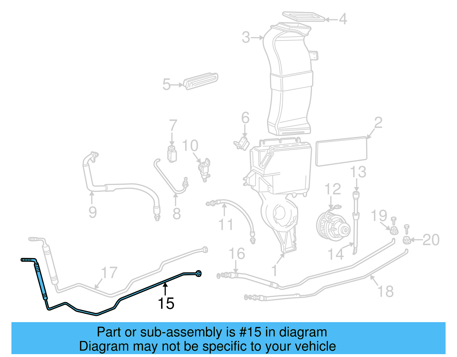 Hose 7D1-820-885-B - View 4