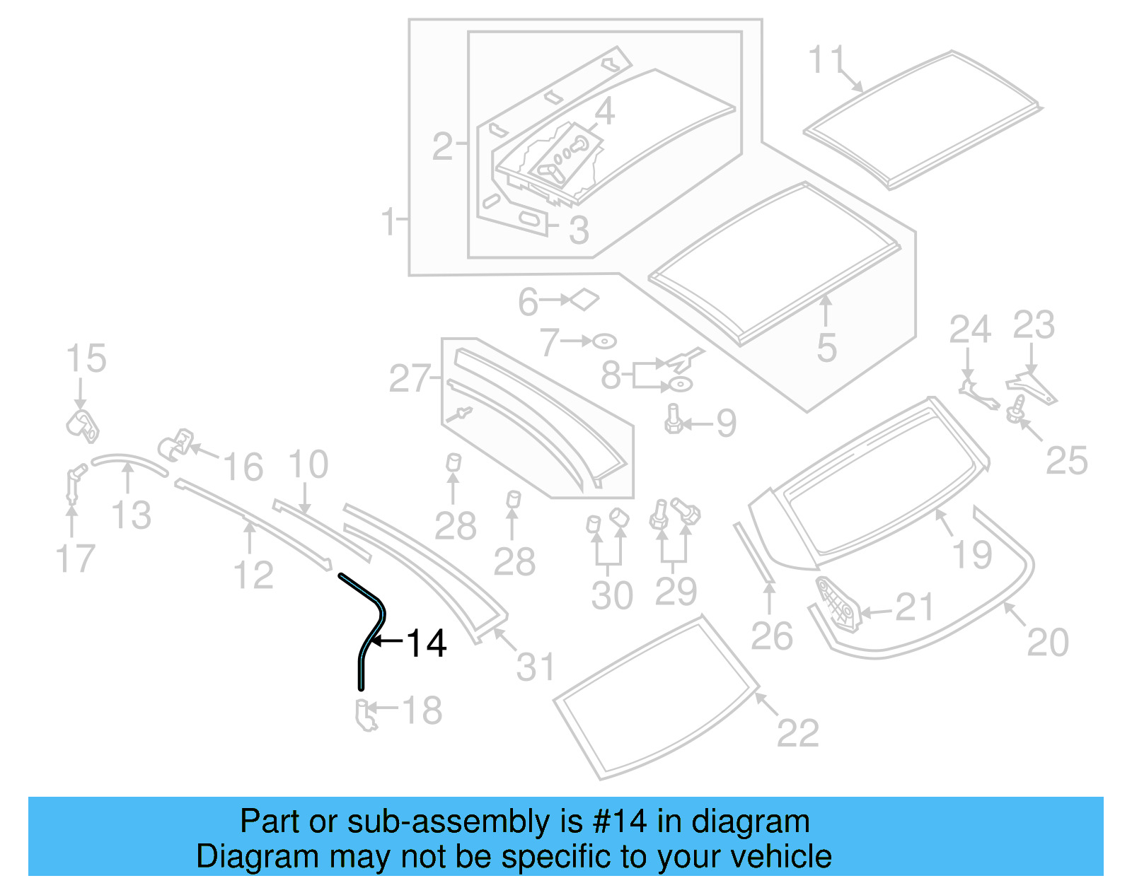 Drain Tube 1Q0-871-712-A - View 5