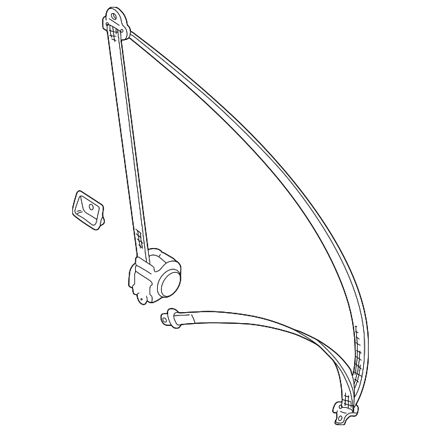 Seat Belt Assembly 705-857-811-C-01C