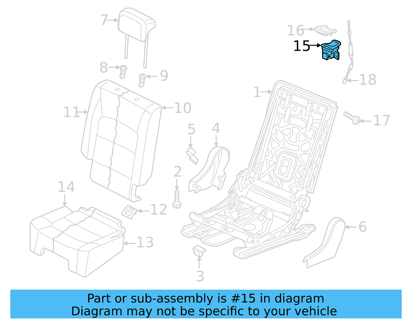 Release Handle 5NN-885-652-D-82V - View 5
