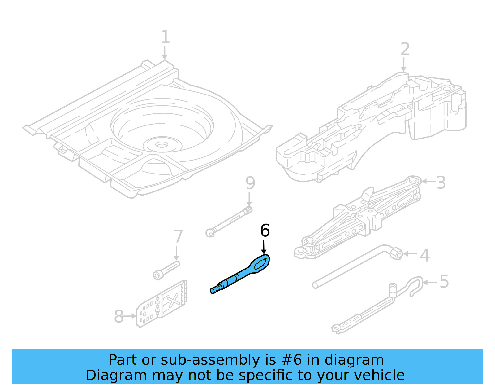 Tow Hook 4H0-805-615-A - View 9