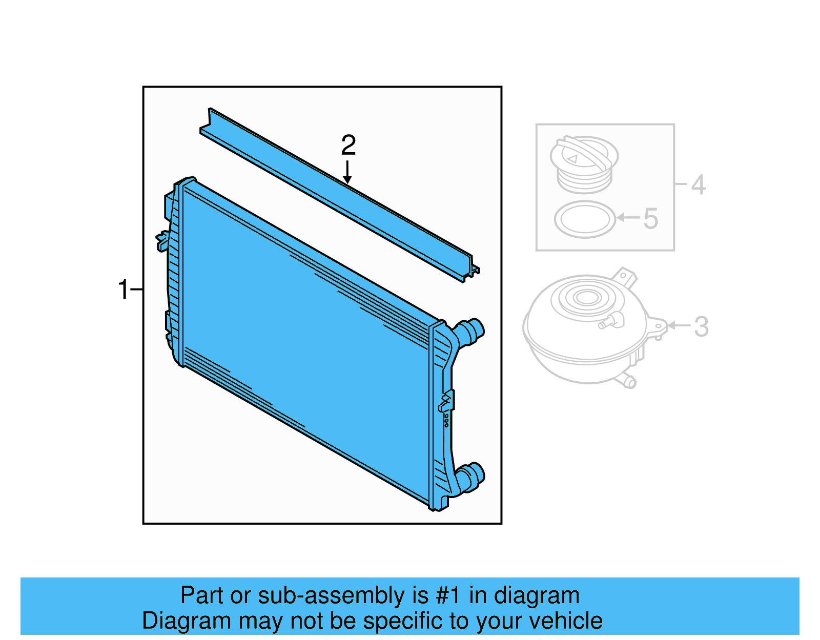 Radiator 5Q0-121-251-ES - View 4