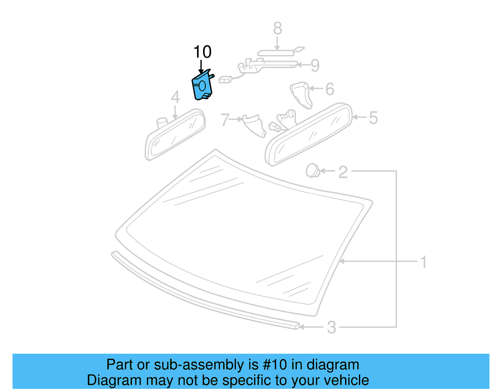 Trim 1K5-857-304-9B9 - View 4