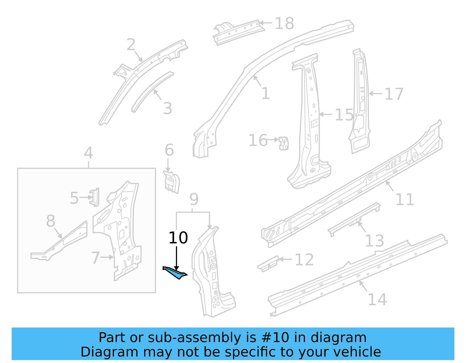 Front Reinforced 3G8-810-240 - View 4