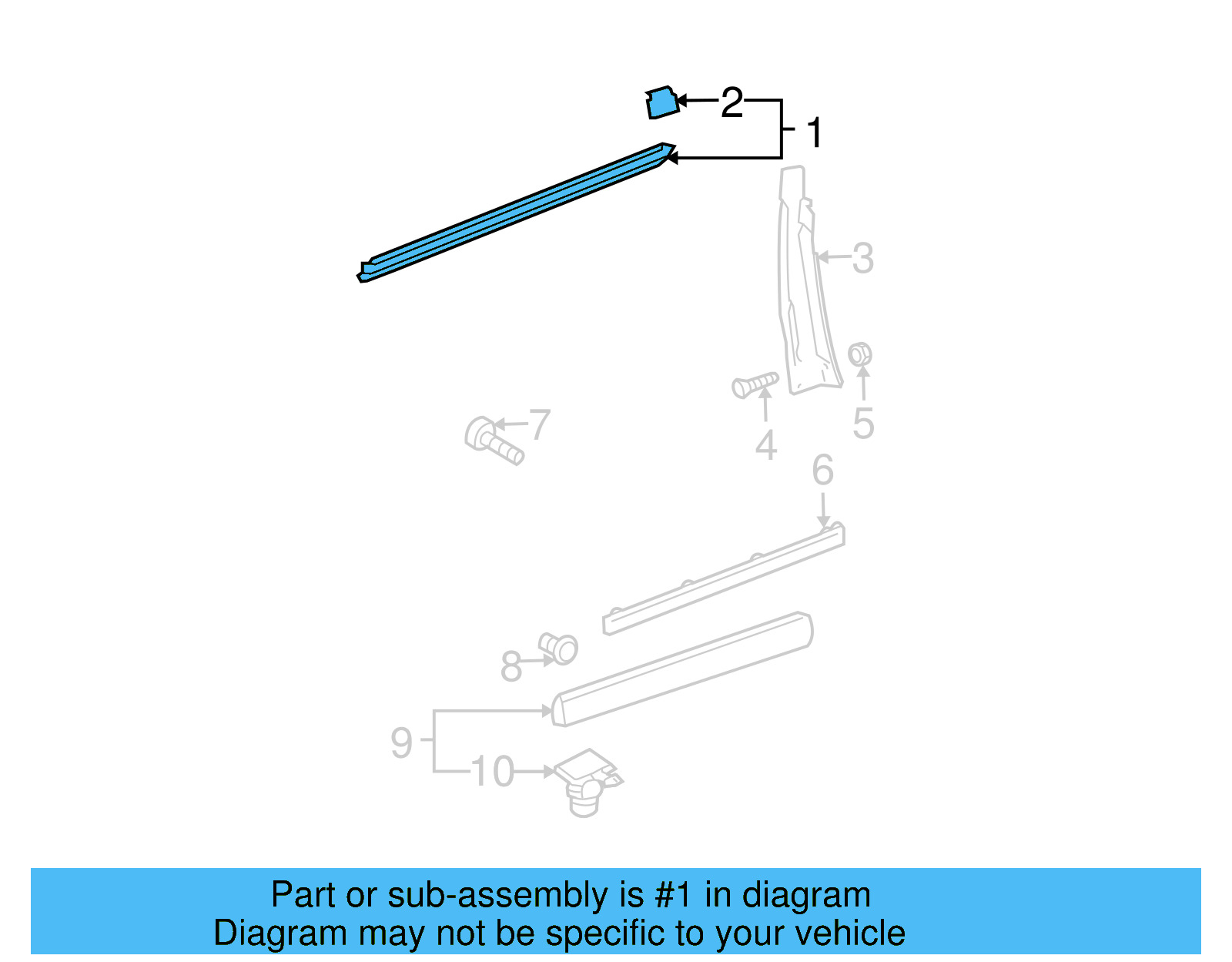 Belt Weather 3B0-837-476-7Z7 - View 5