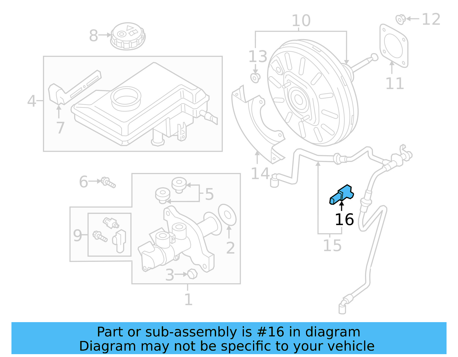 Pressure Sensor 5Q0-906-207-B - View 12