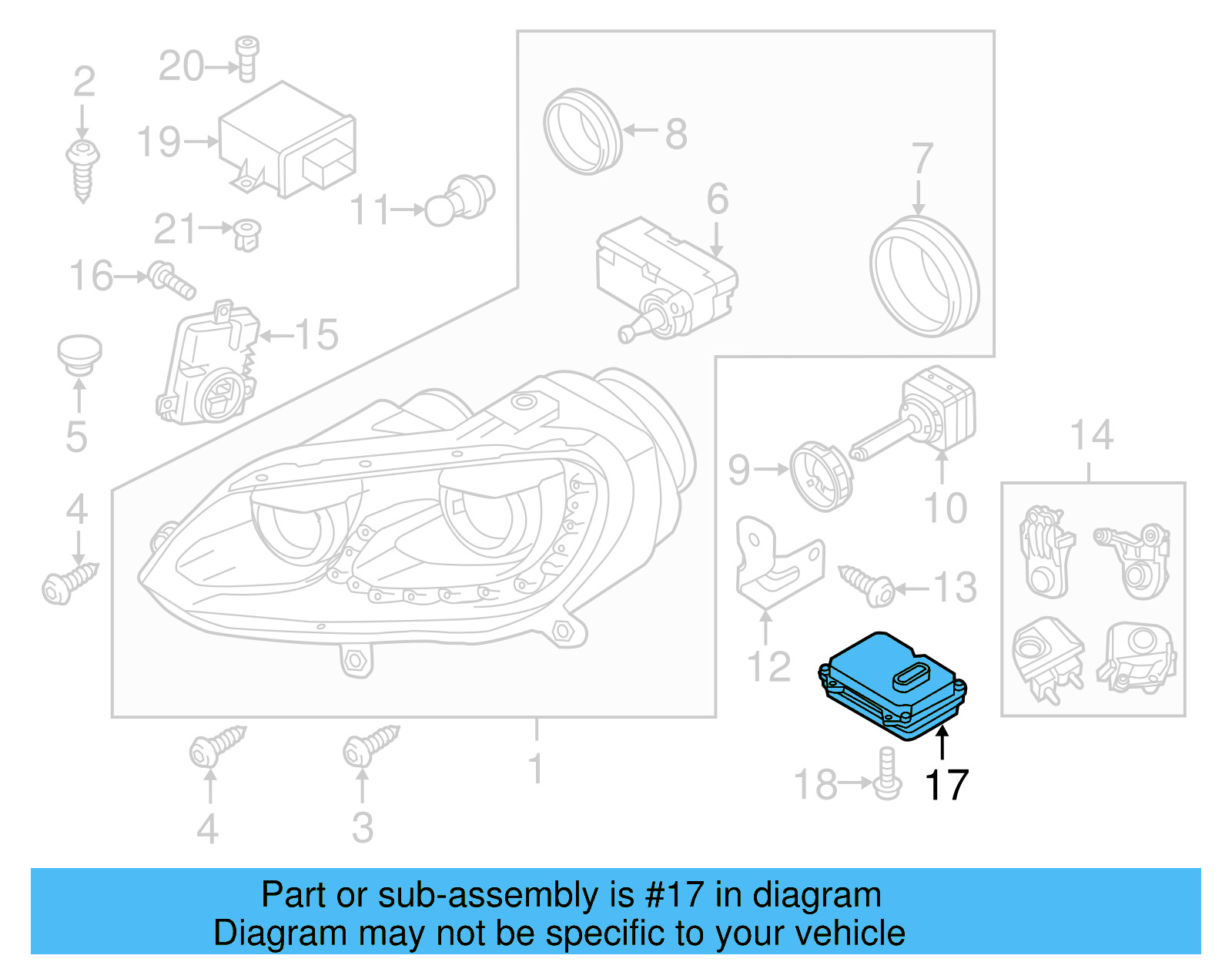 Power Regulator 8U0-941-329 - View 10