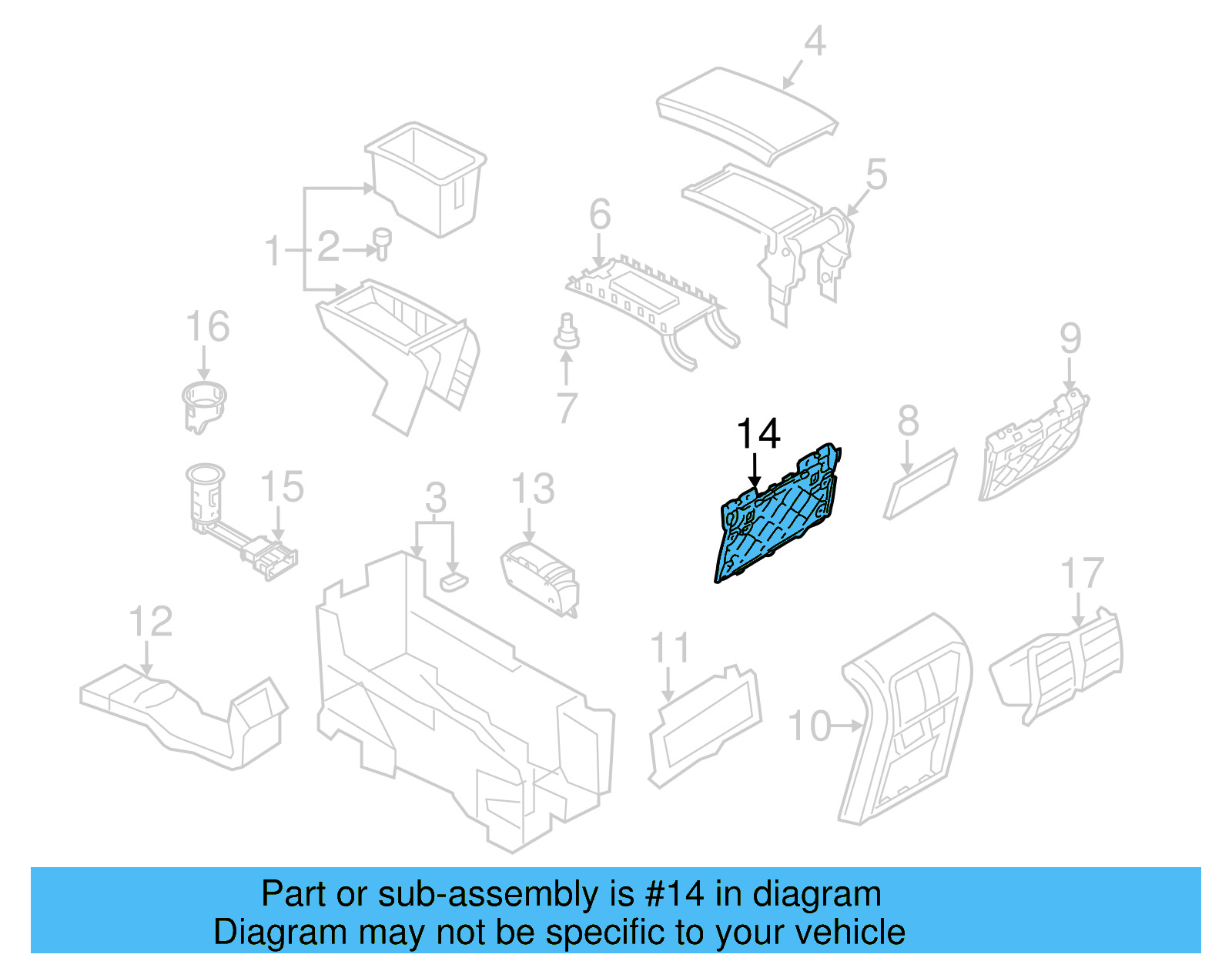 Inverter Bracket 3C0-907-815 - View 7