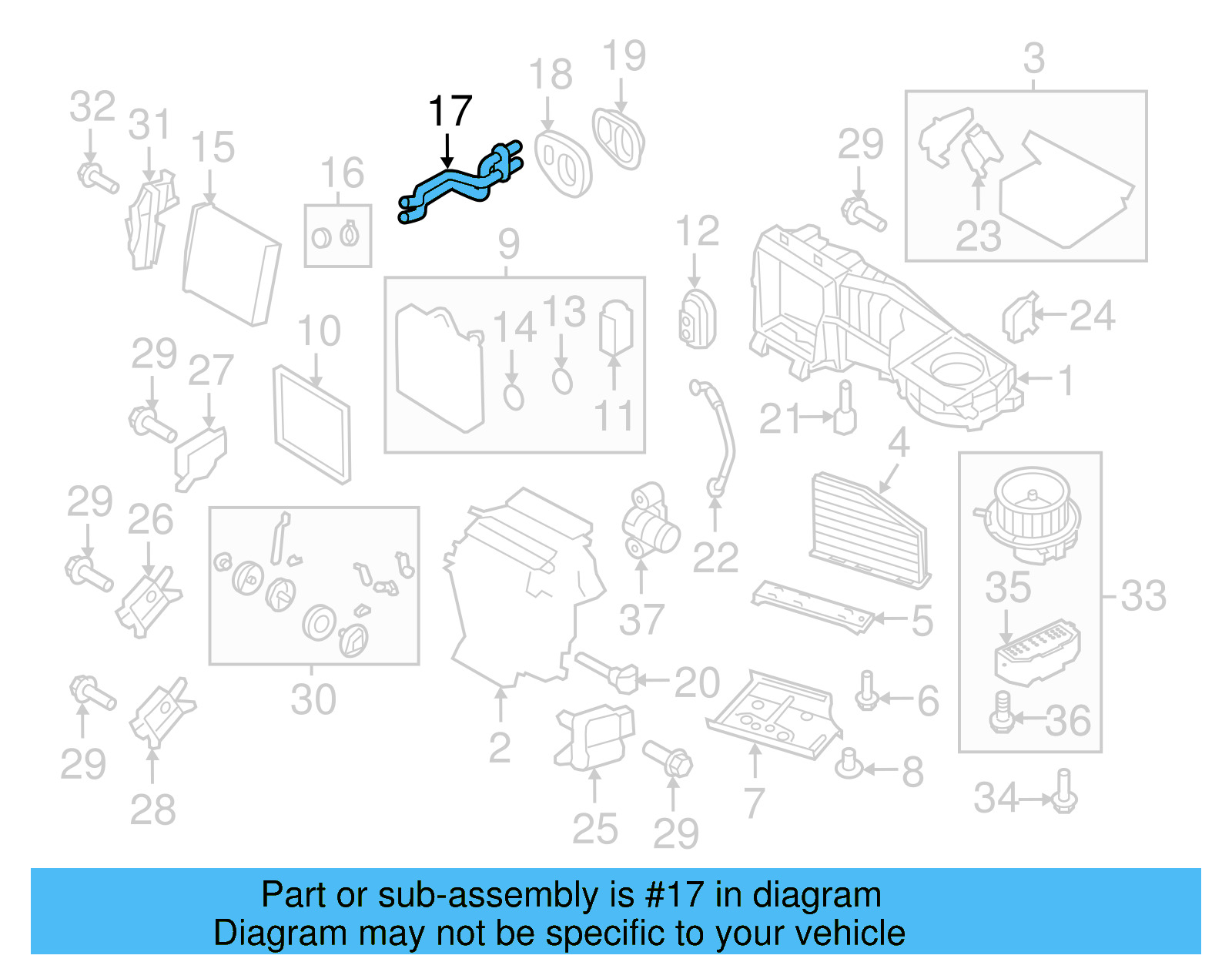 Water Pipe 3C1-819-857 - View 54