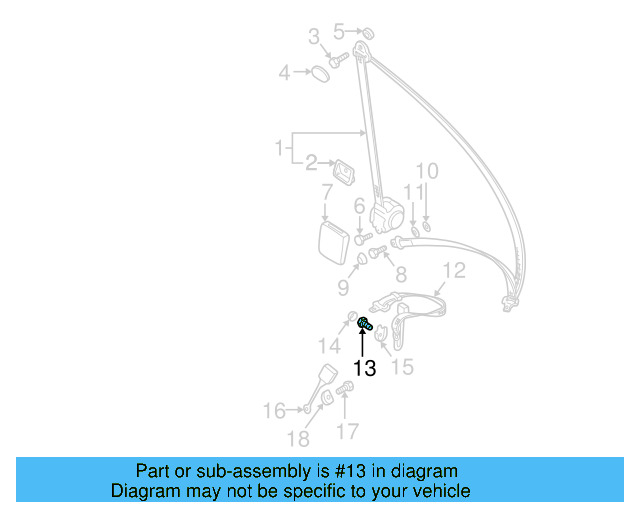 Buckle Bolt N-989-516-02 - View 4