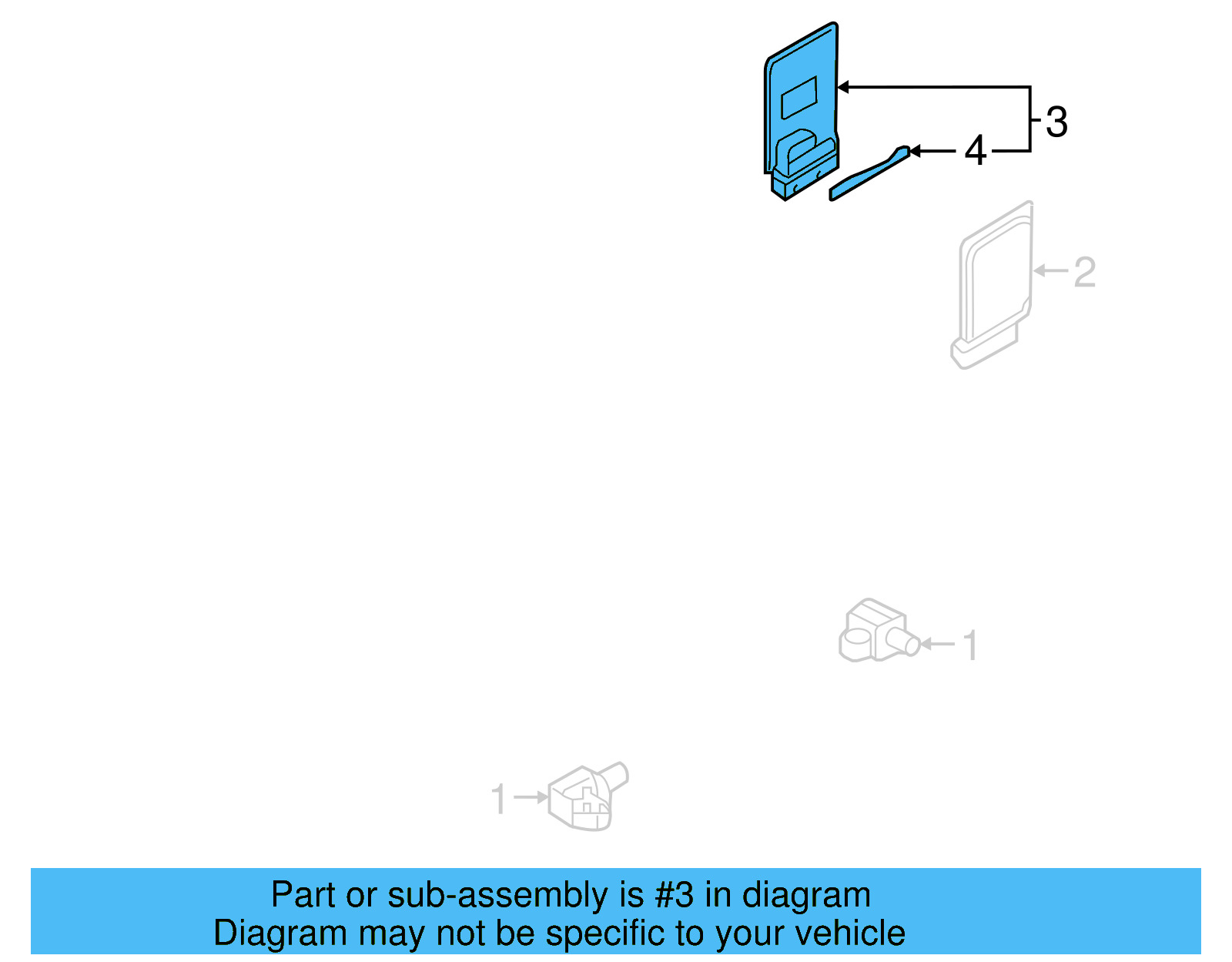 Mount Bracket 5G0-907-324 - View 7