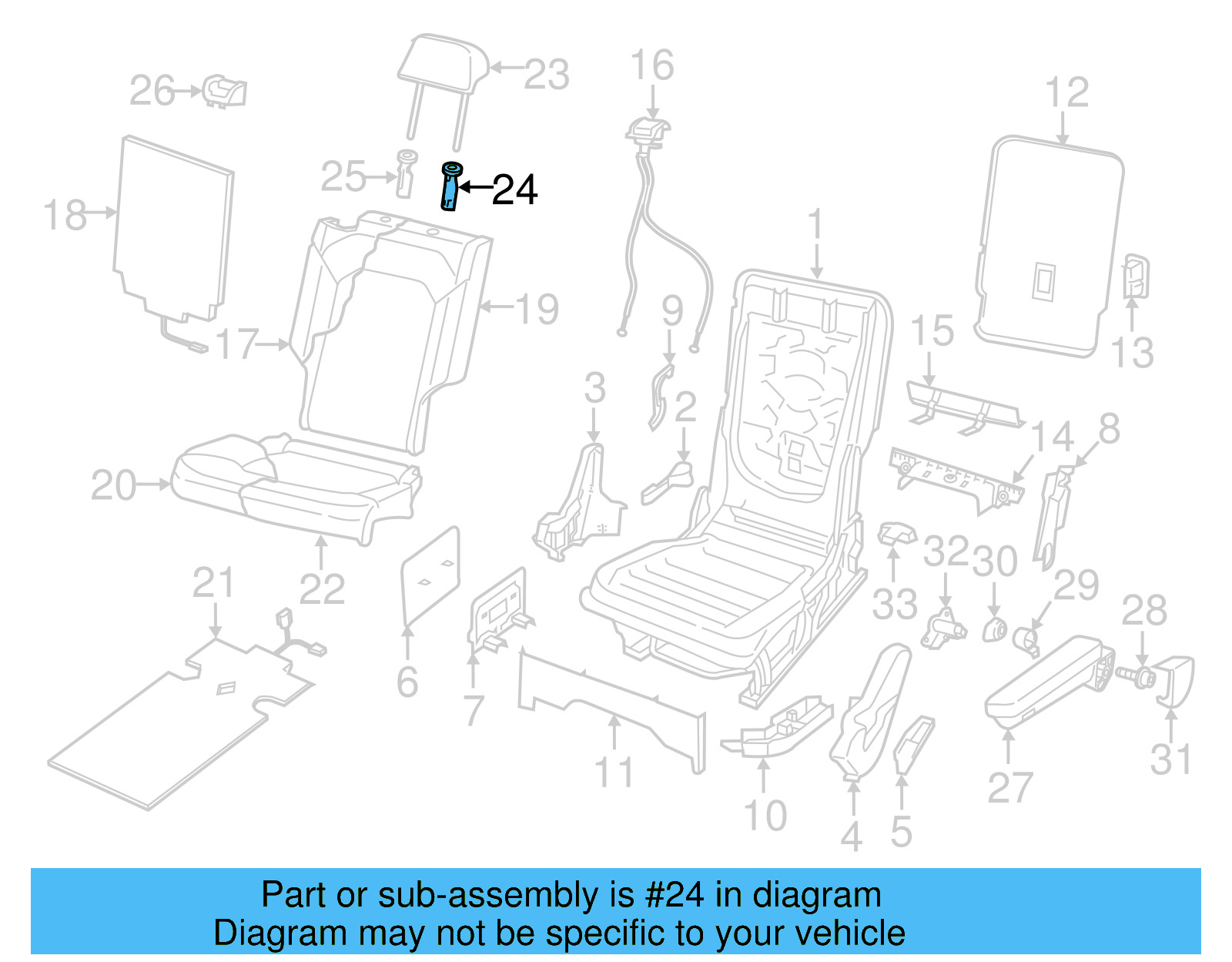 Headrest Guide 5TA-883-920-B-82V - View 36